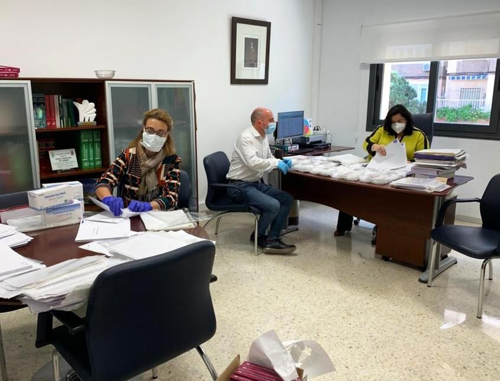 Diputación implanta un plan de seguridad ante el COVID-19 para reactivar las obras del PFEA