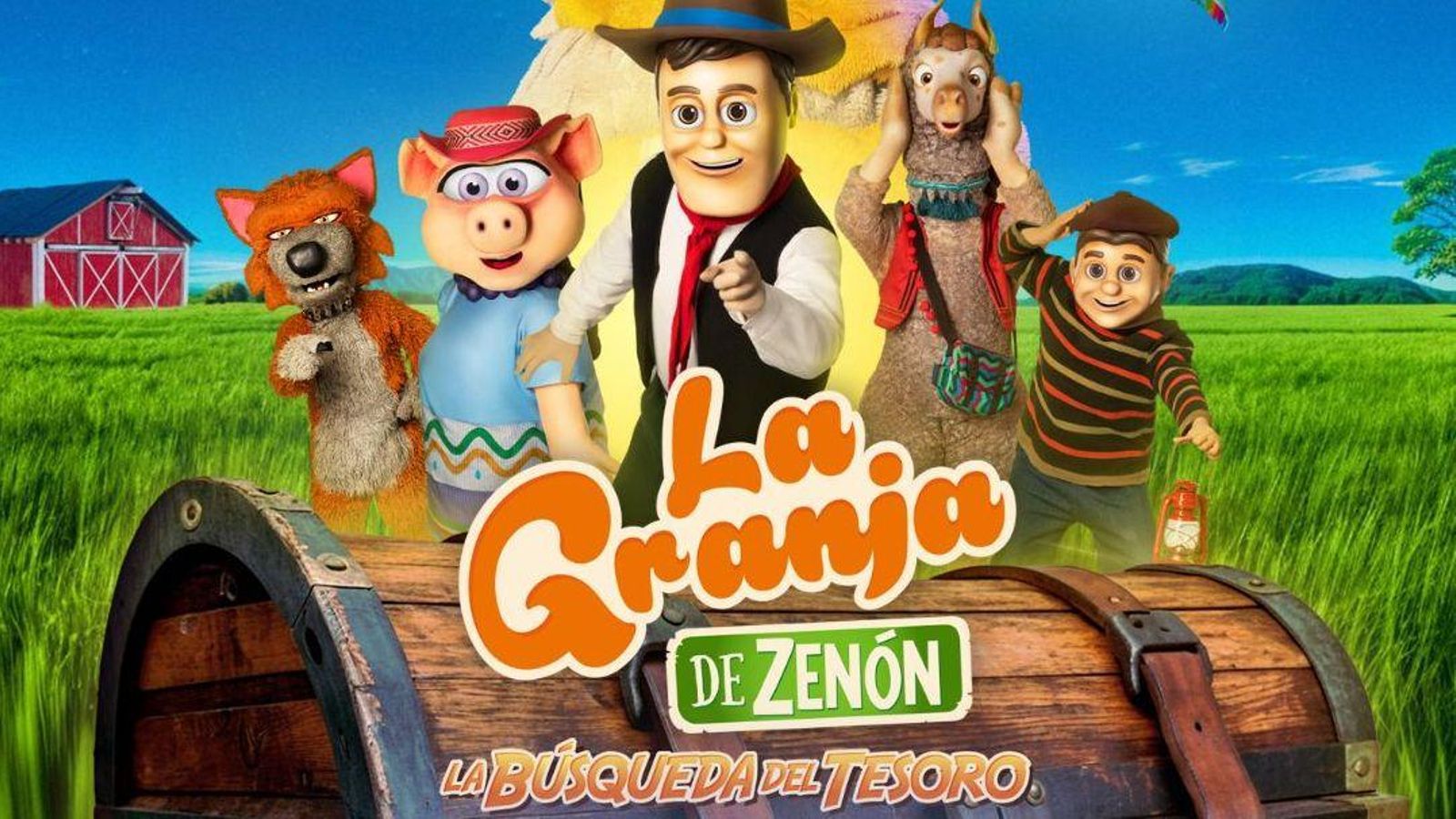 Cartel promocional del espectáculo infantil.