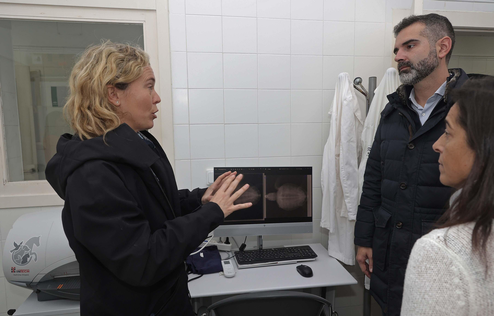 La visita de Ramón Fernández Pacheco al Cegma de Algeciras, en imágenes