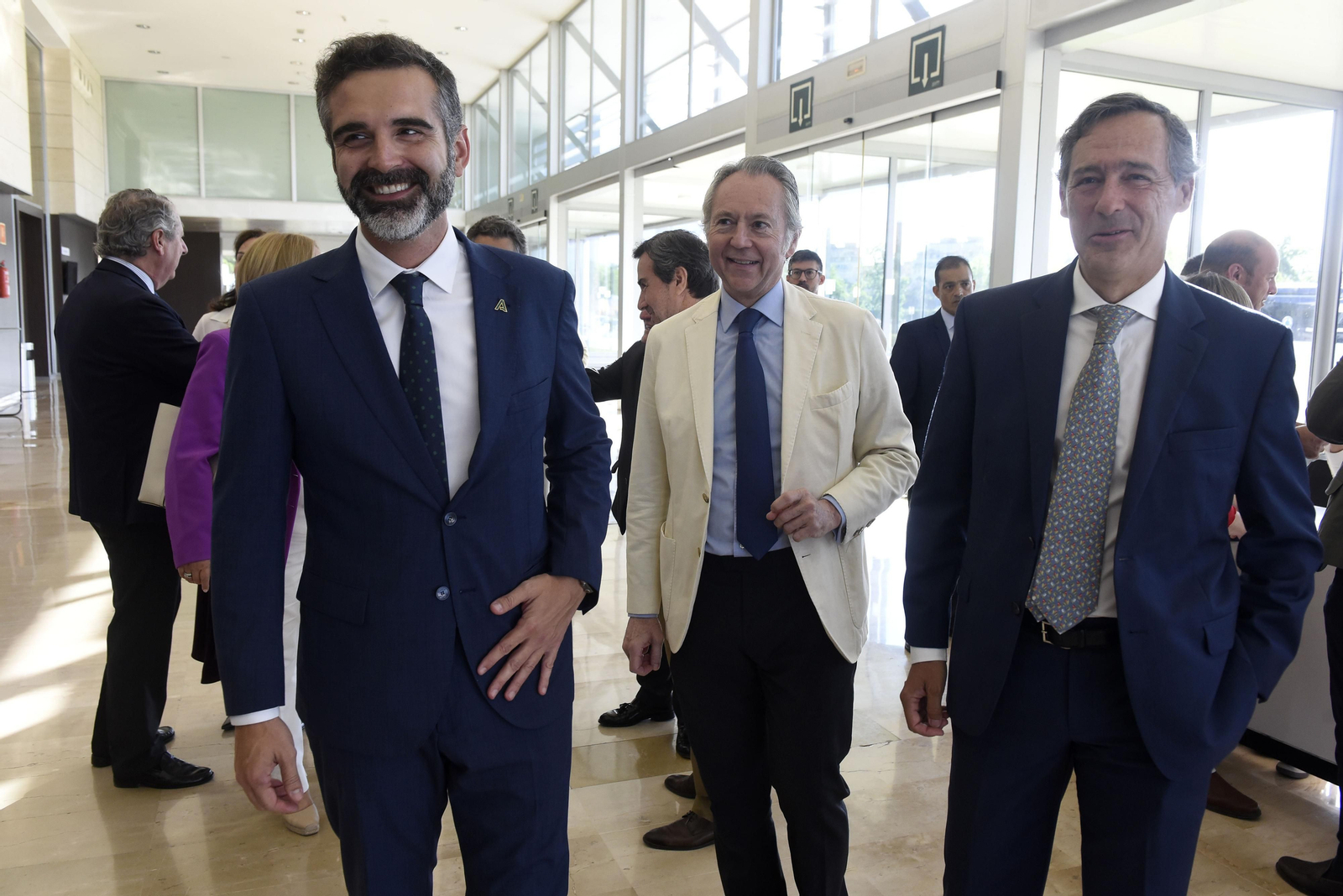 Ramón Fernández-Pacheco Monterreal, José Joly y Javier Goñi