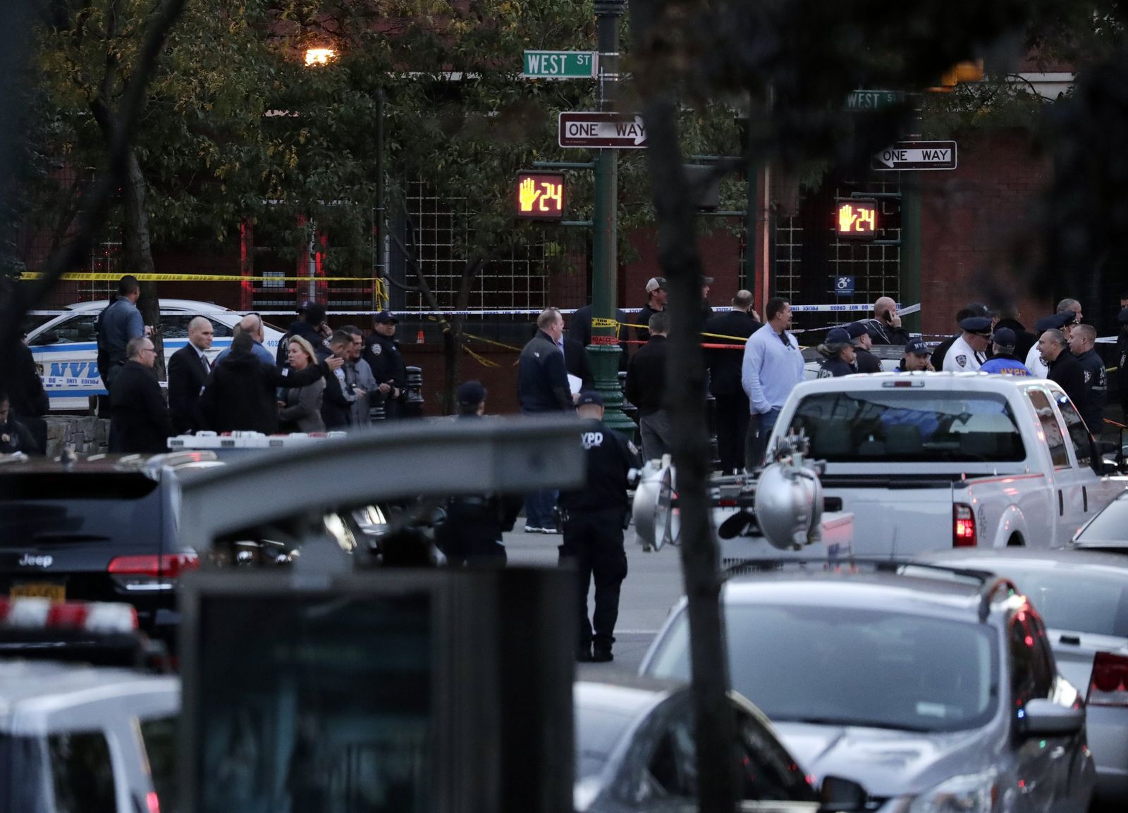 El atentado de Manhattan, en imágenes