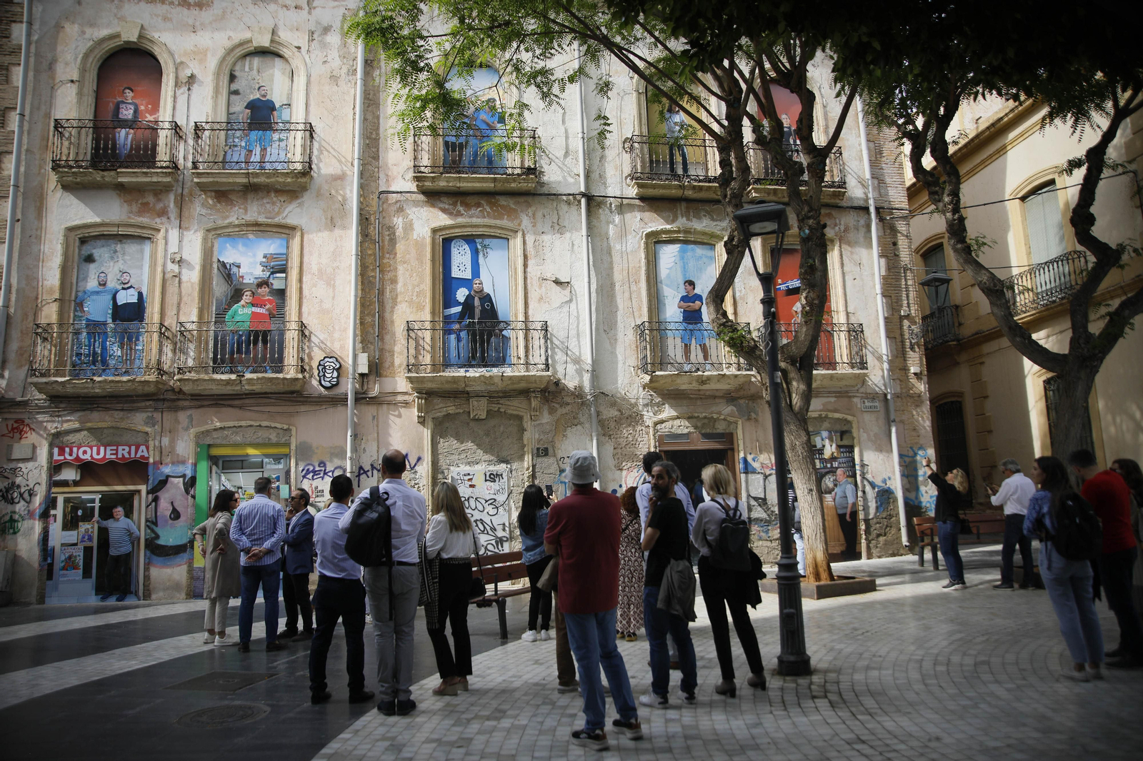 Imágenes del recorrido ‘Almería en la mirada’ de Jose María Mellado