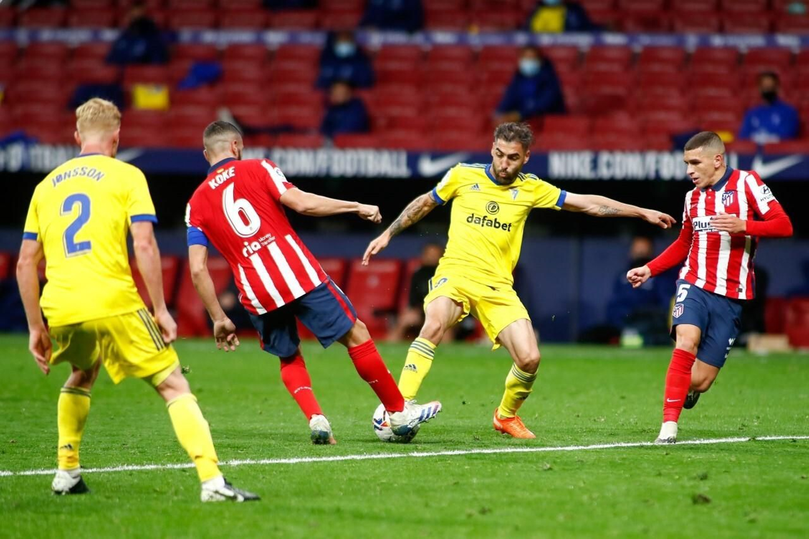 Las imágenes del Atlético de Madrid-Cádiz