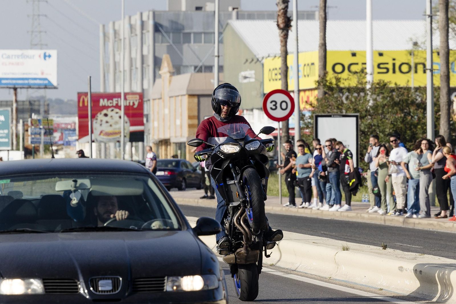 Las imágenes del viernes de Motorada en El Puerto por el Gran Premio de Motociclismo de Jerez 2025