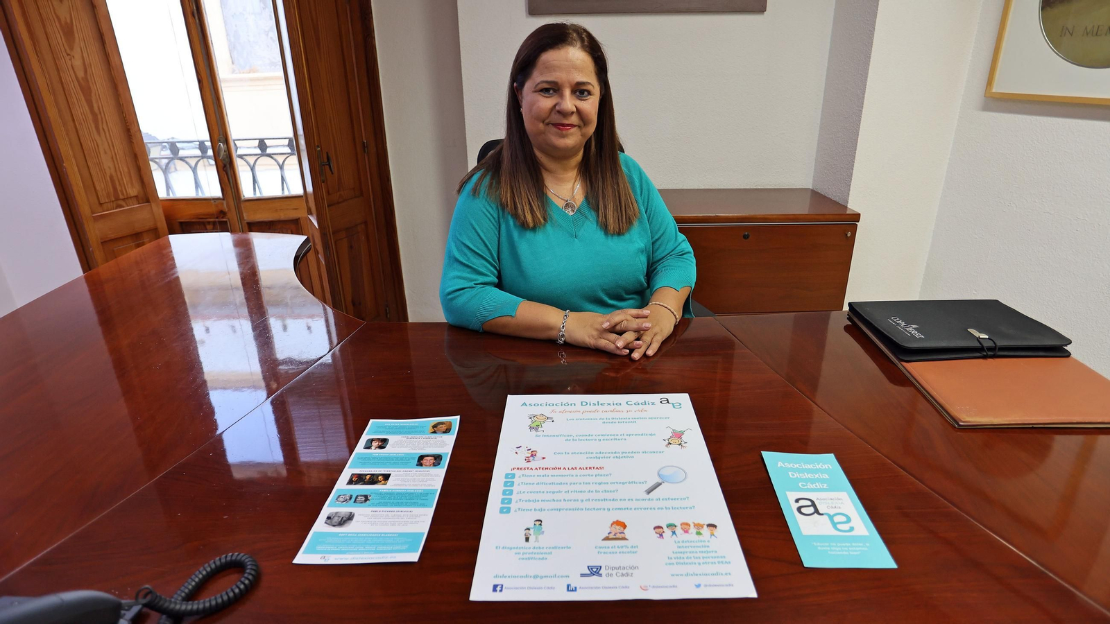 Lucía Alcántara, presidenta de la Asociación Dislexia Cádiz.