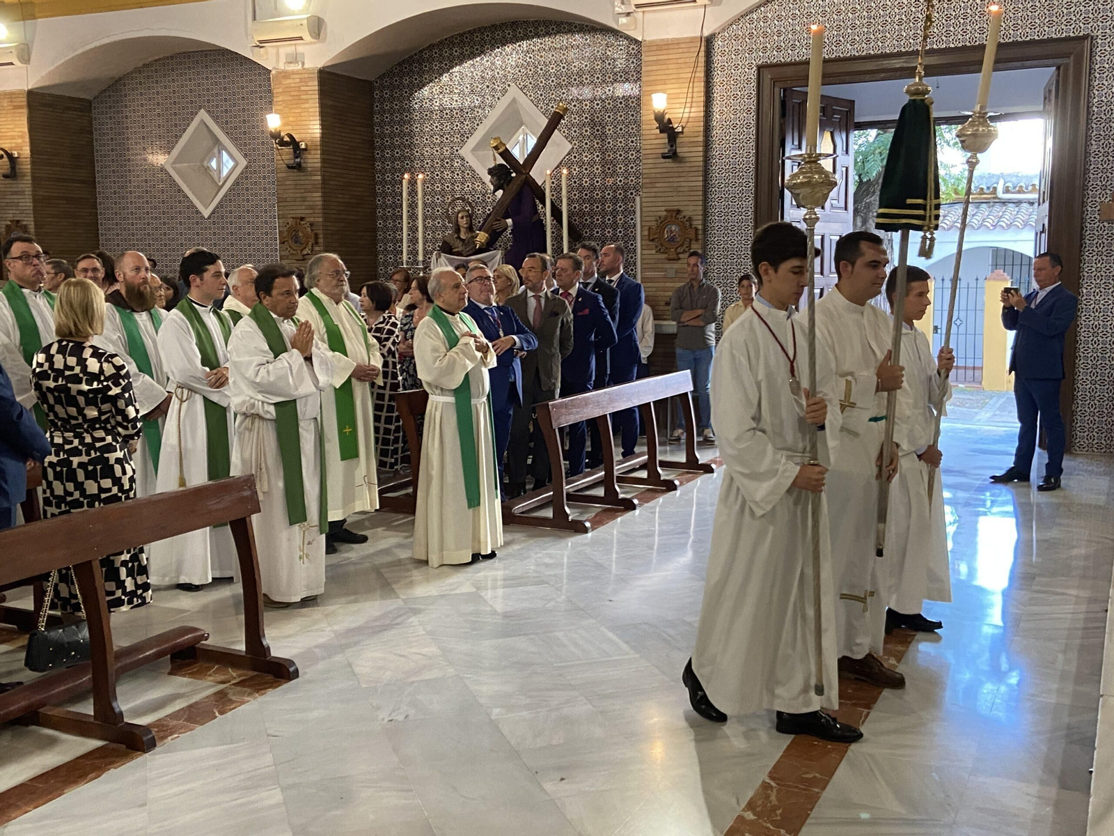 Así fueron las tomas de posesión de los párrocos de La Barca, La Granja y Santa Ana y San Juan de Dios en Jere