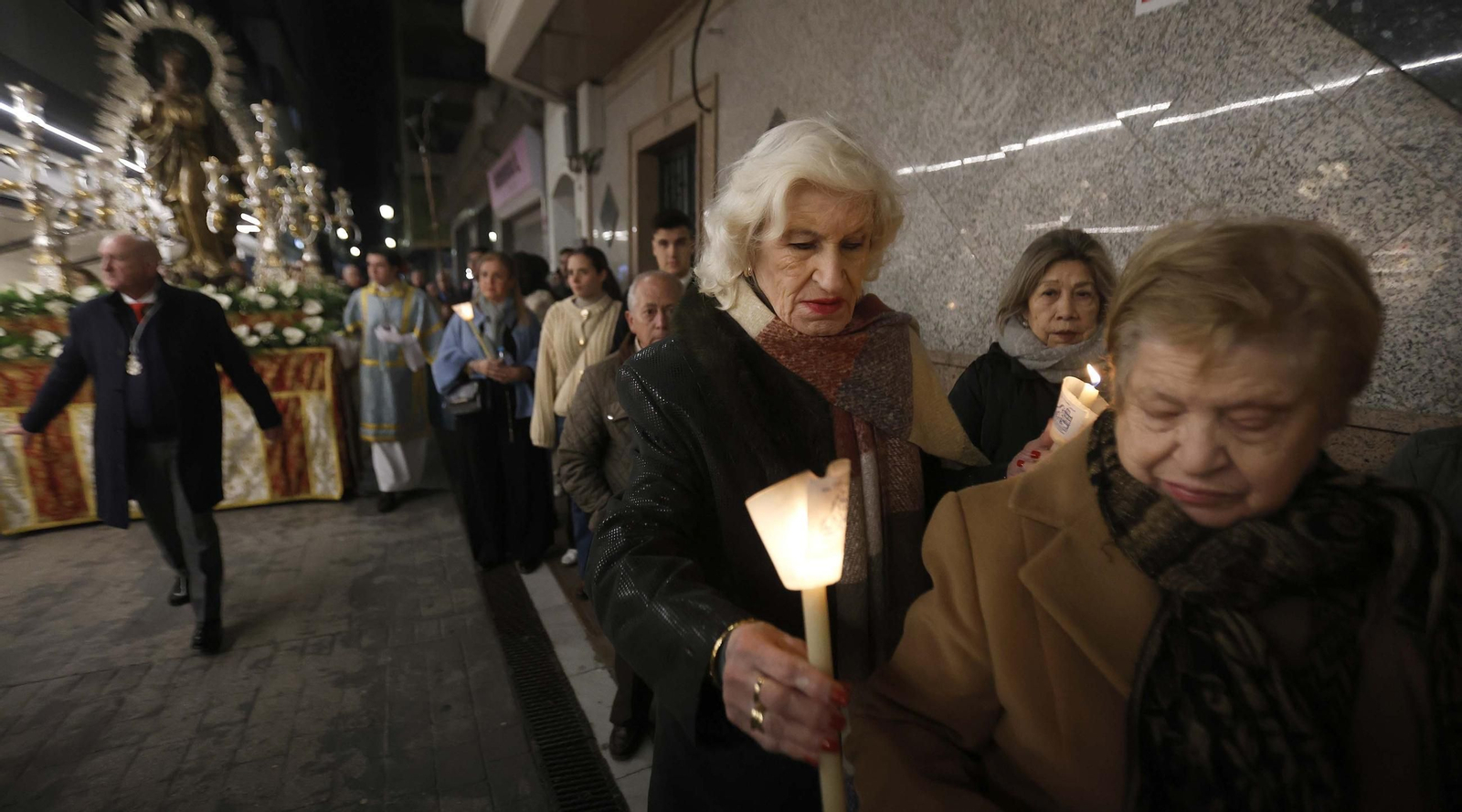 Fotos de la procesión por el centenario del patronazgo de La Inmaculada en La Línea