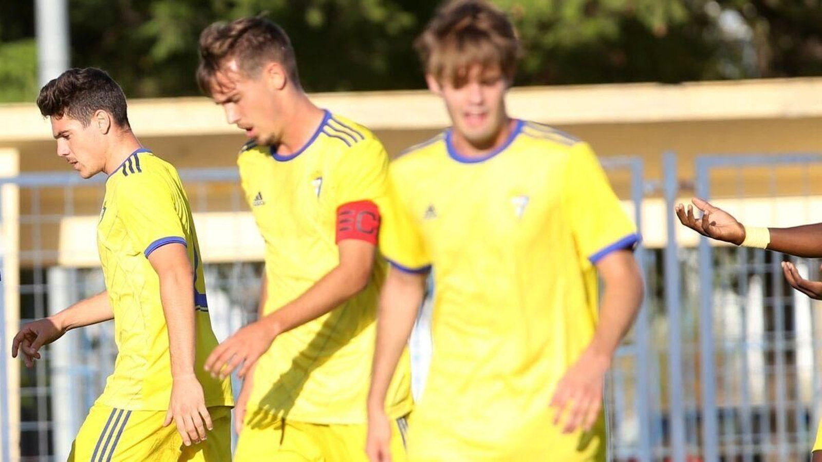 Moi, Sergio González y Duarte, tres pilares del filial que ahora coinciden en el primer equipo.