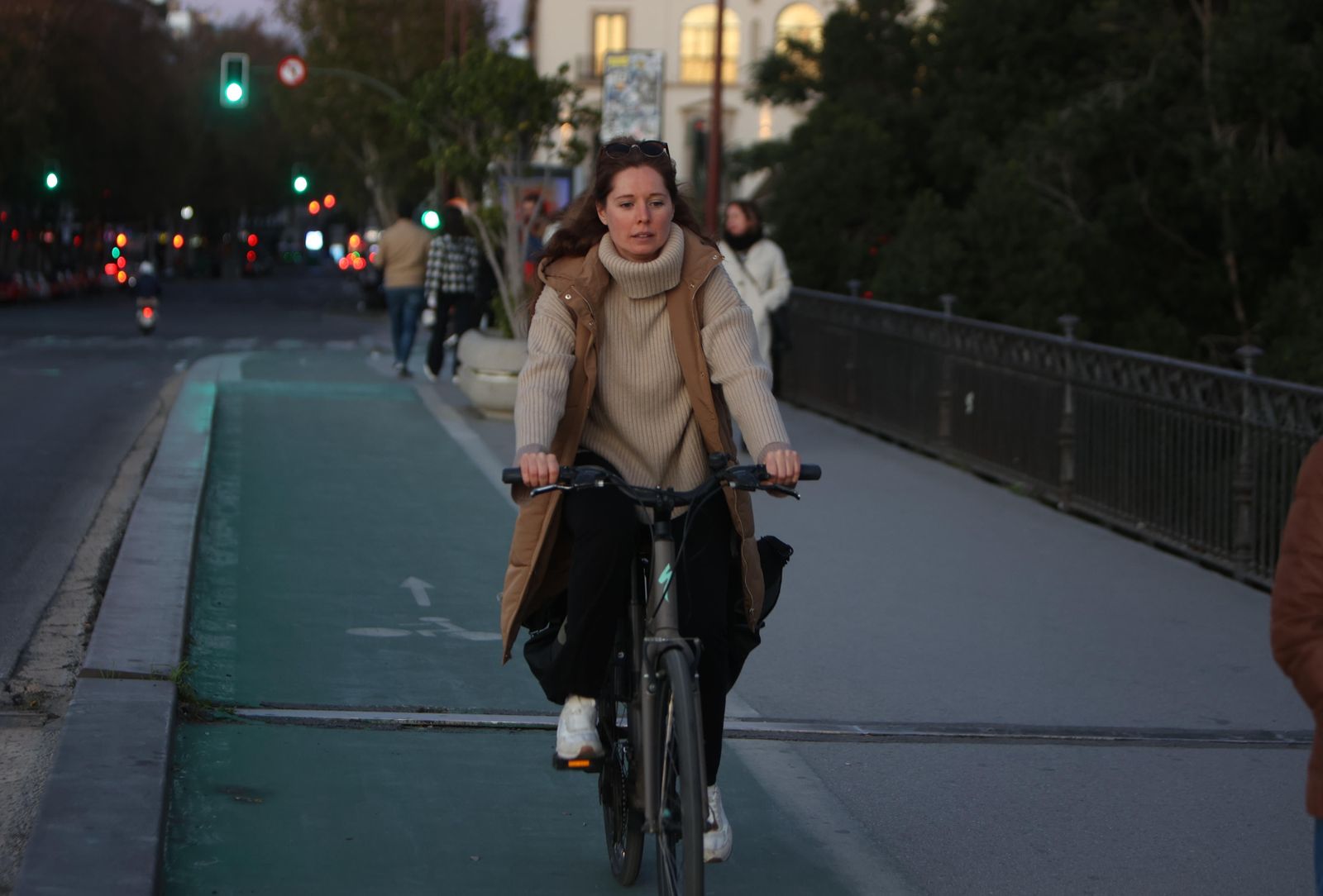 Las imágenes de la ola de frío polar en Sevilla