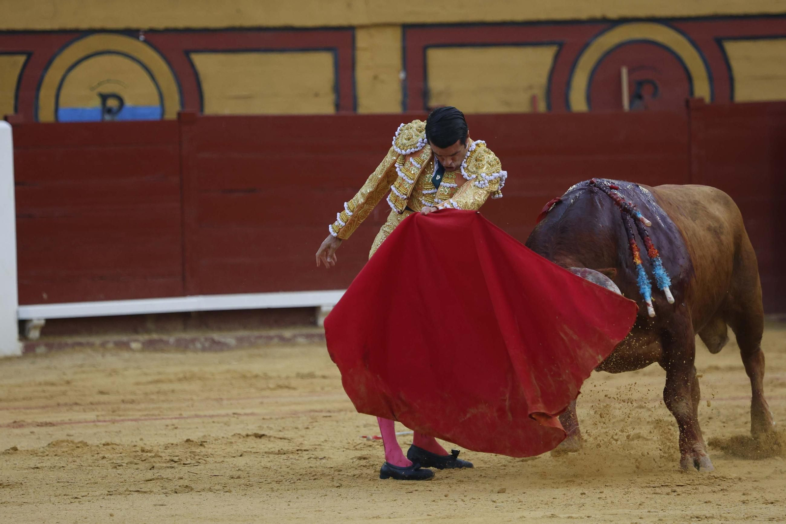 Fotos de la brava corridade La Palmosilla con Emilio de Justo, Borja Jiménez y David de Miranda