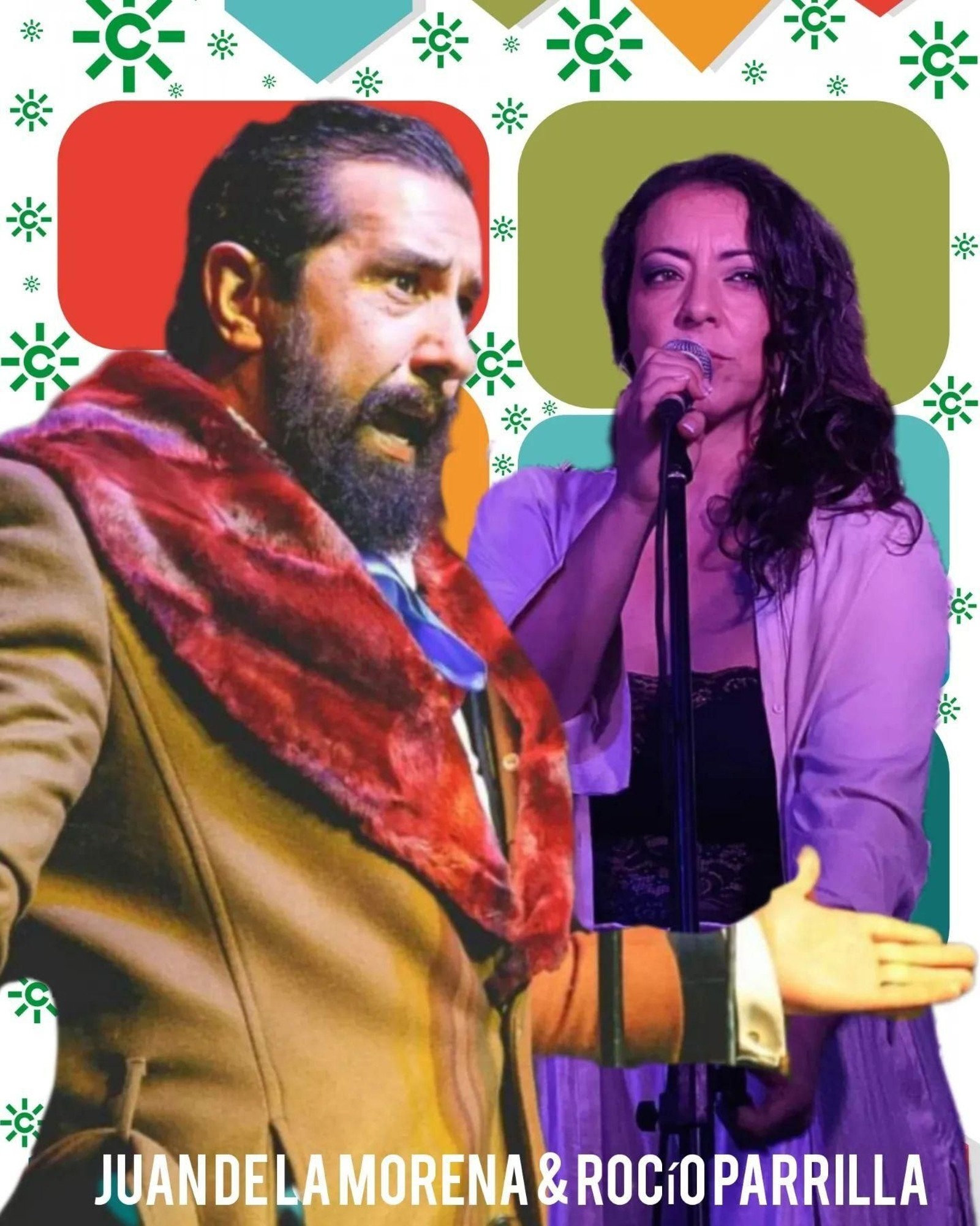 Juan de la Morena y Rocío Parrilla.