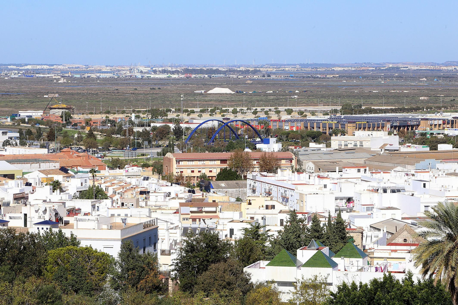 Vista panorámica de la ciudad.