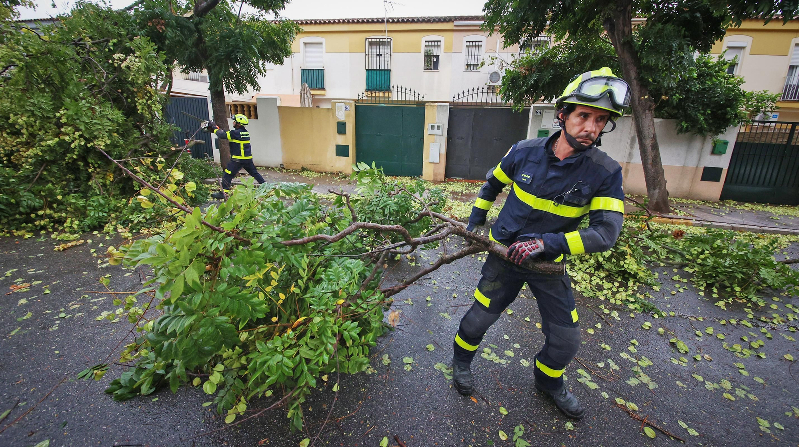 Inundaciones y destrozos en Jerez por el temporal
