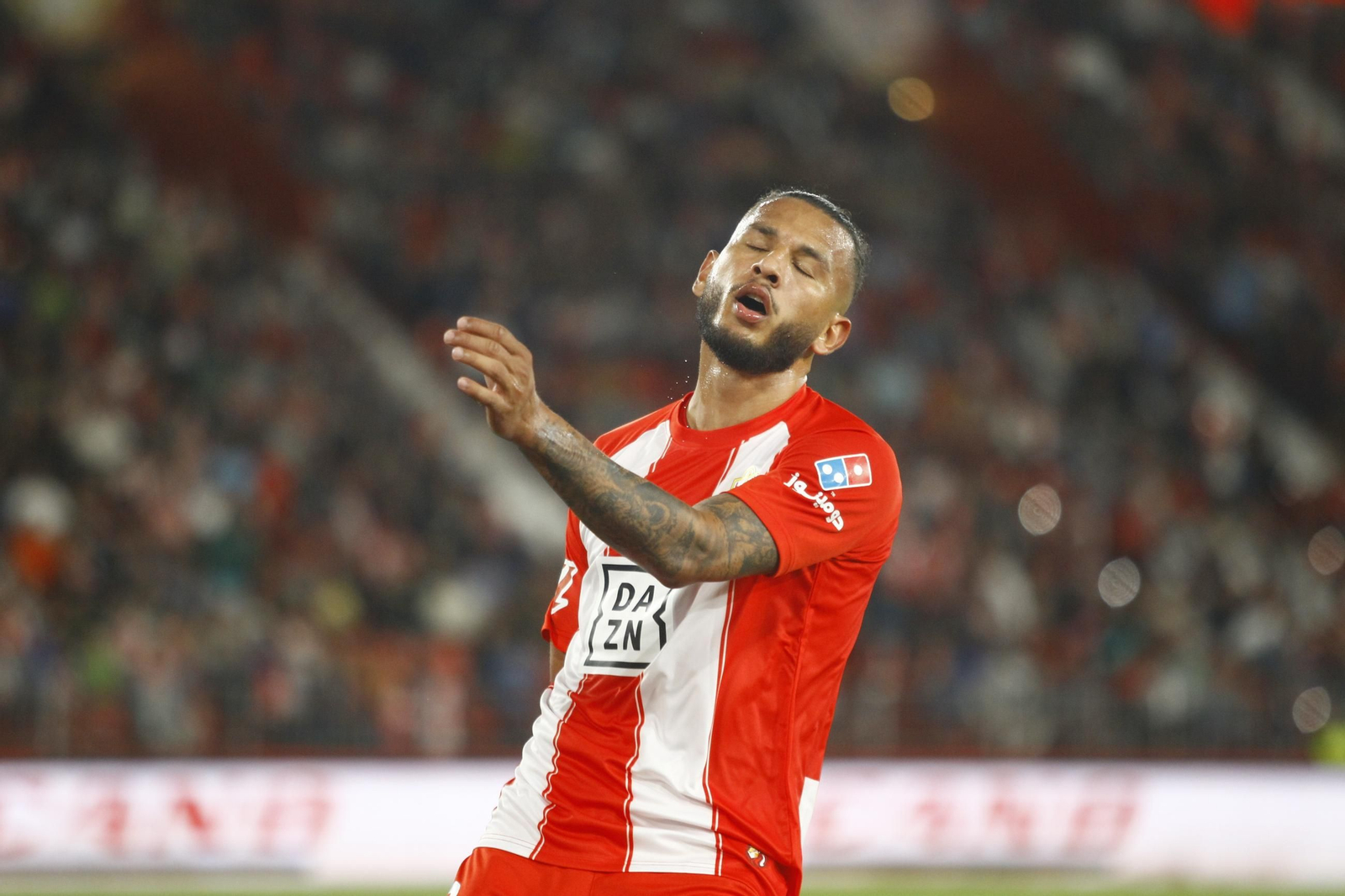 El partido U.D. Almería-Deportivo de La Coruña, en imágenes