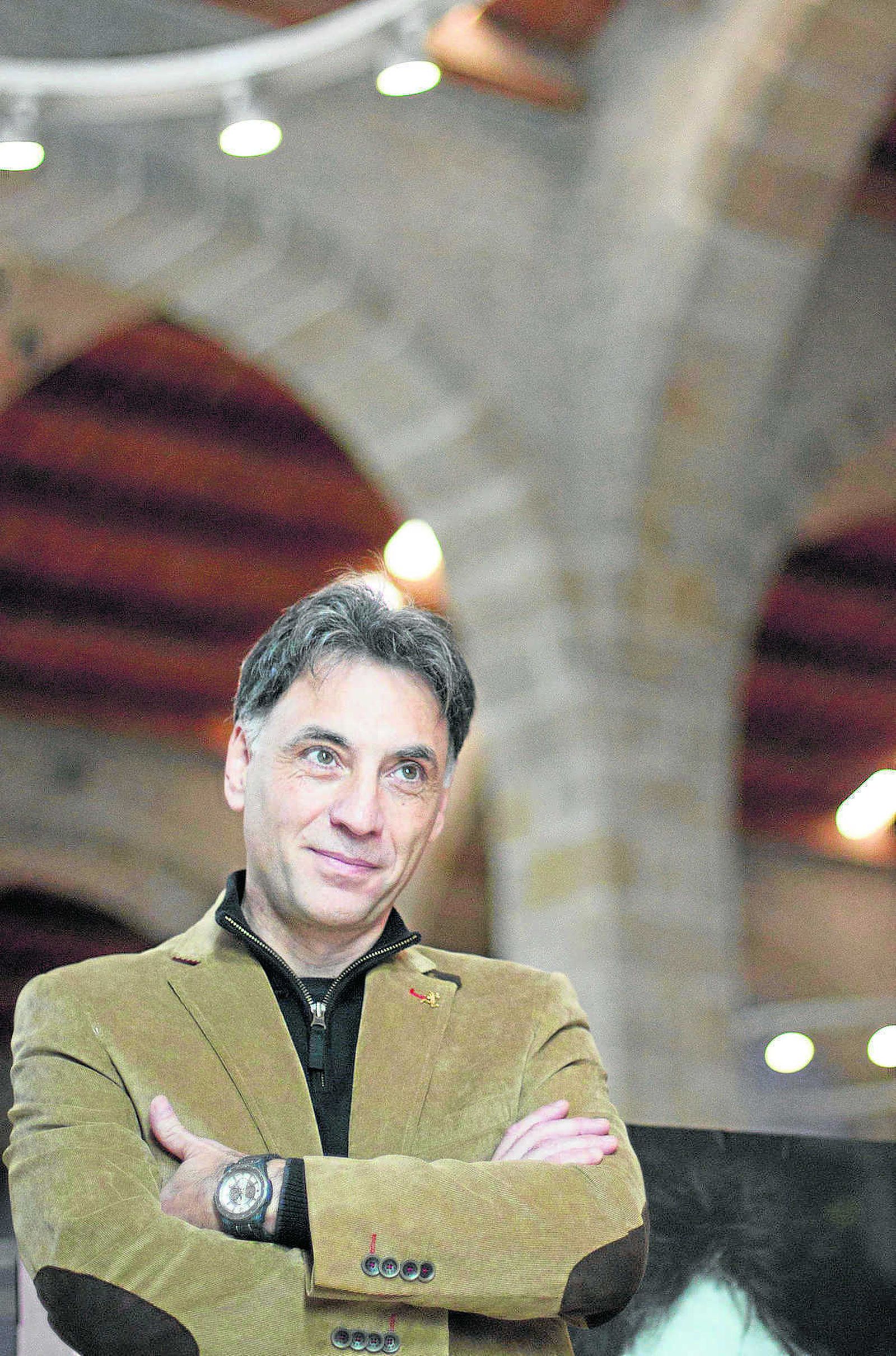 El escritor aragonés Antonio Iturbe.