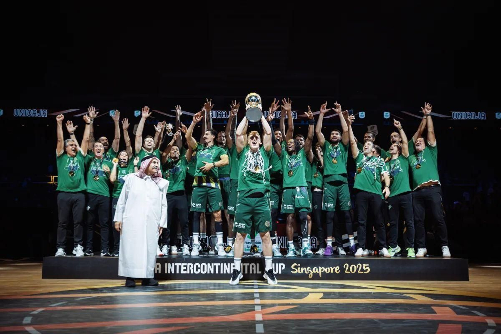 Las fotos del Unicaja campeón en la Copa Intercontinental