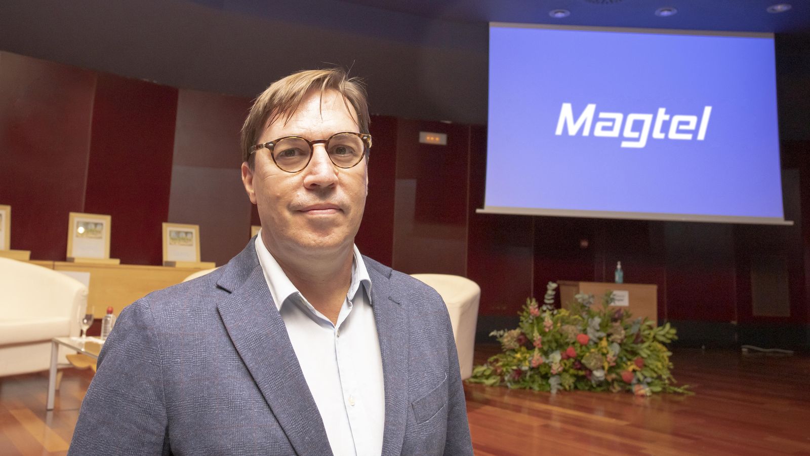 Martín Salgado Devincenzi, director general de Magtel