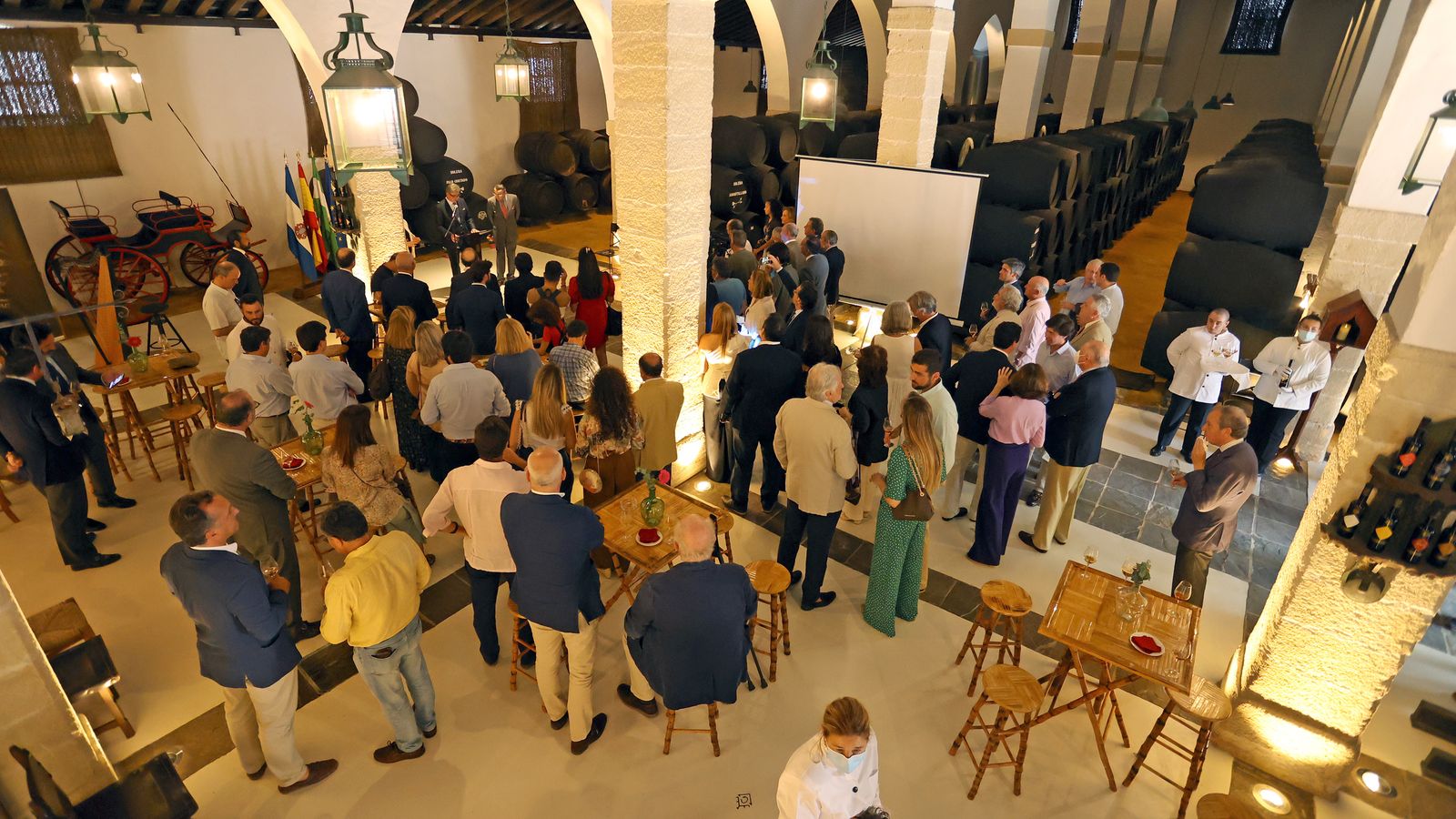 Imágenes de la inauguración de las nuevas Bodegas León Domecq