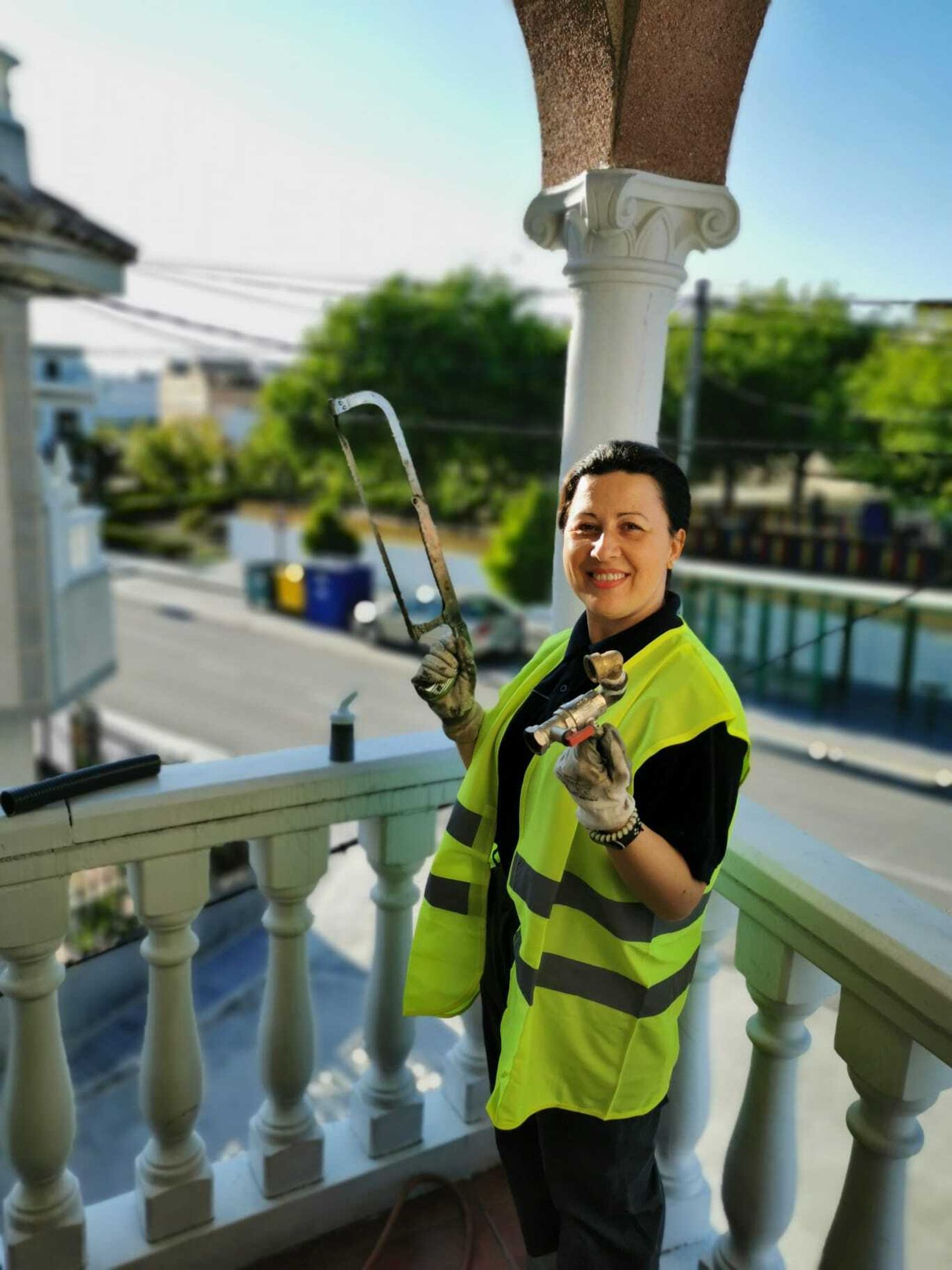 Las fotografías del "balcón mágico" de Chiqui