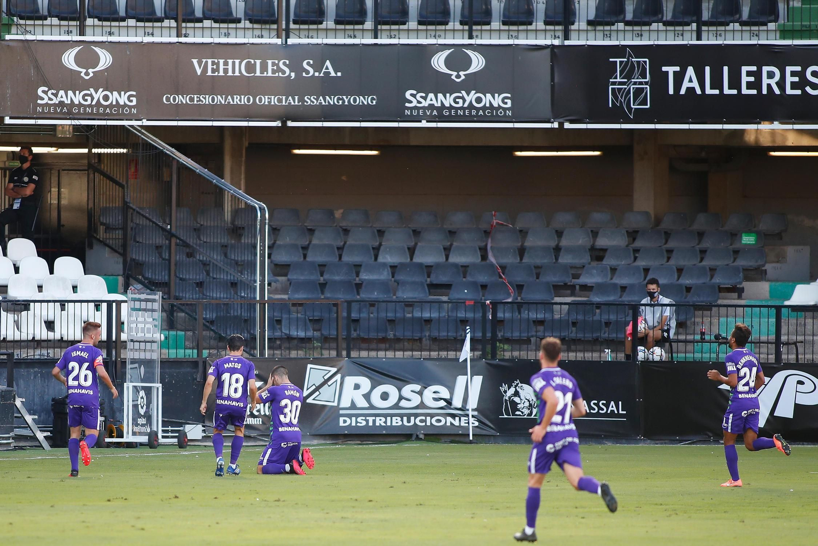Las fotos del Castellón-Málaga CF