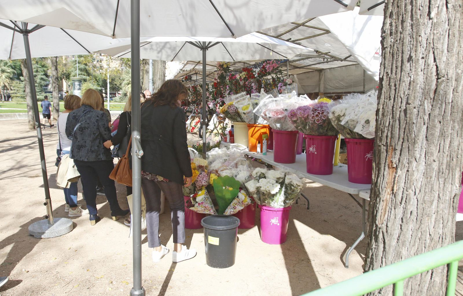 El covid-19 motiva un Día de los Santos de recogimiento en los cementerios de Córdoba
