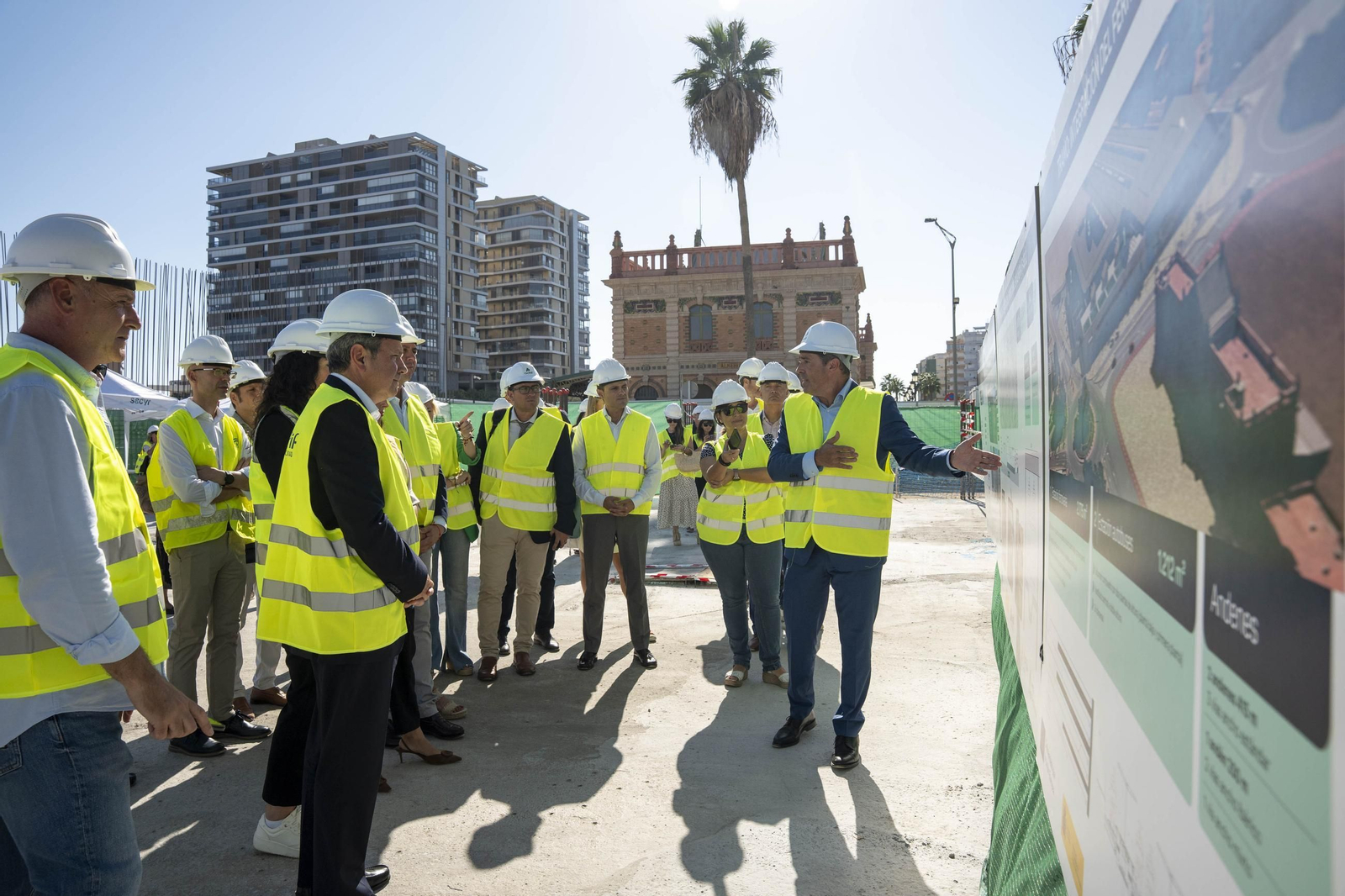 Las mejores imágenes de las obras de integración ferroviaria en Almería
