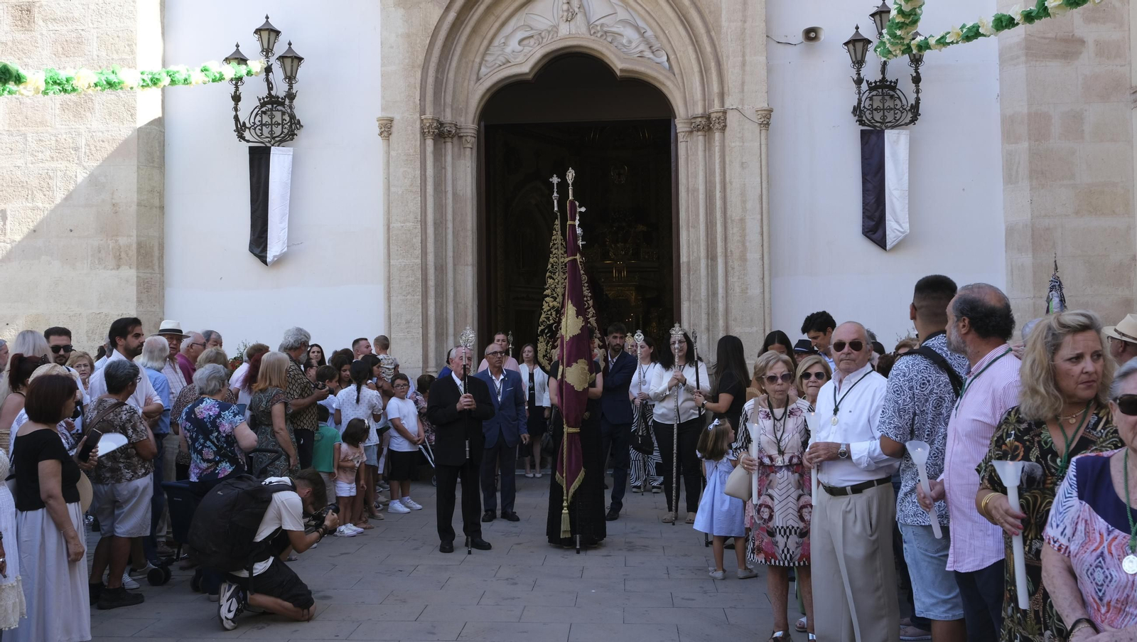 Traslado de la Virgen del Mar a la Catedral de Almería, en imágenes