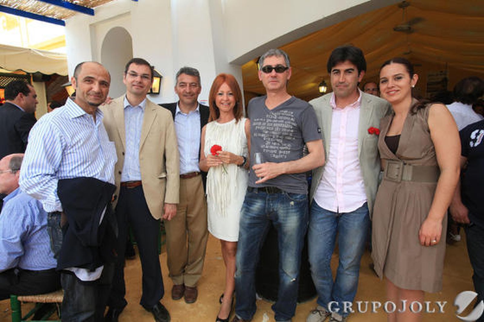 Marisa López Mesa junto a responsables de la clínica Beiman y Aon-Affinity.

Foto: Vanesa Lobo