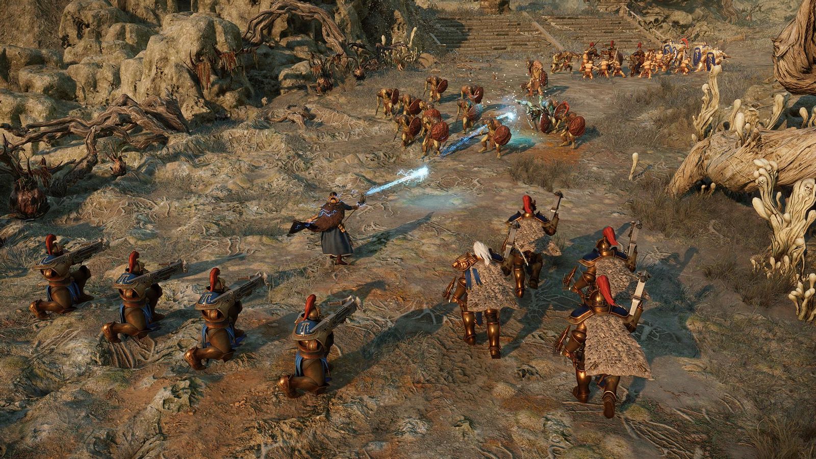 Las batallas no superarán nunca el medio centenar de unidades para hacerlas más intensas y menos caóticas.