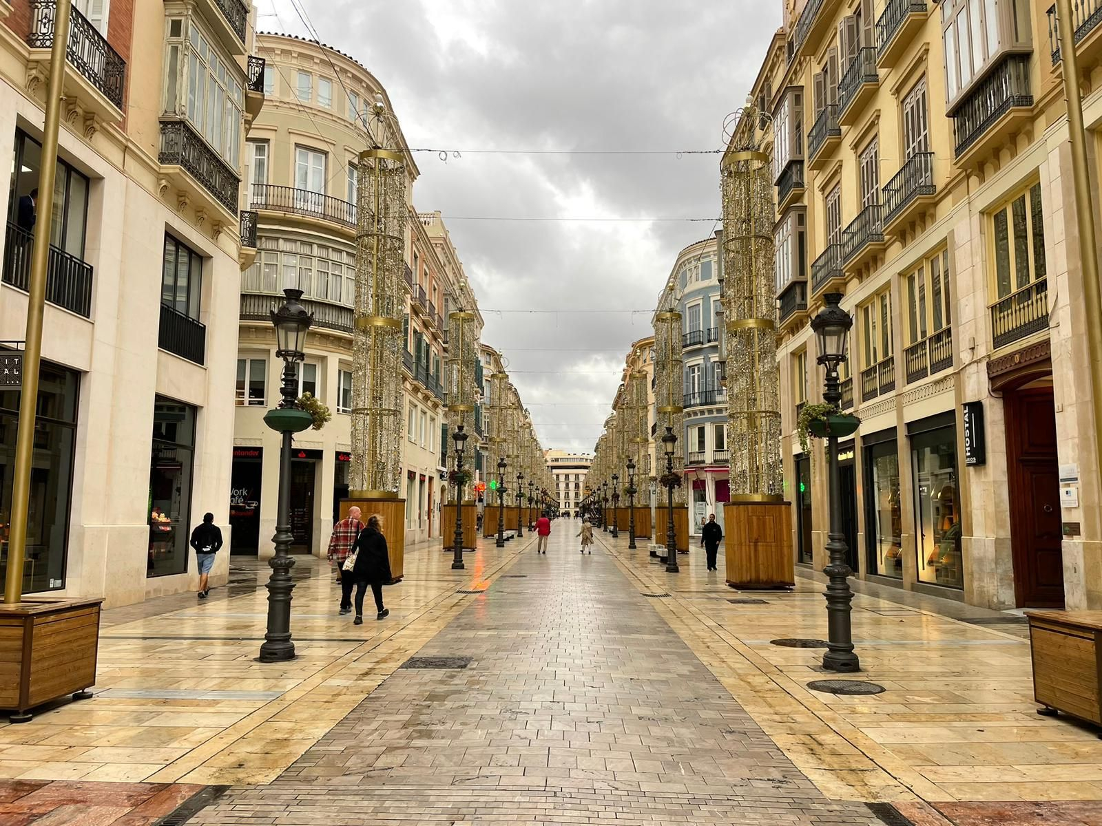 Así es el día de la amenzaza de DANA en Málaga