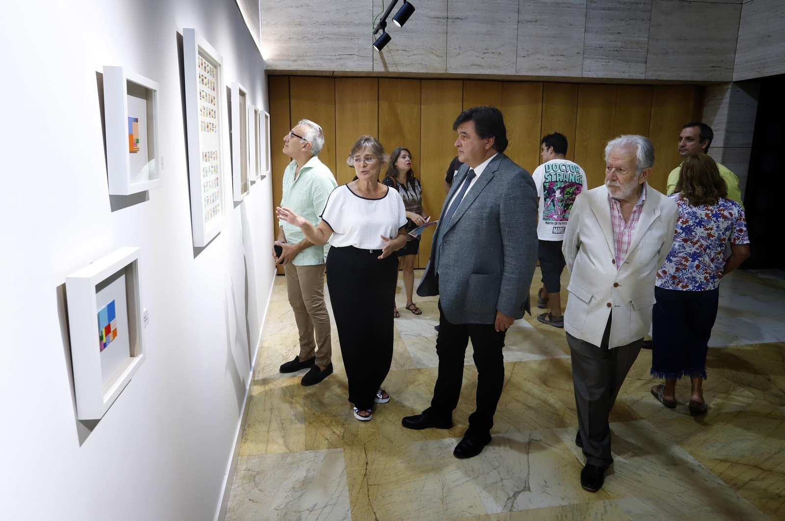 OCIb 2022. Exposición  "Armonías del Interior" de Trinidad Toscano, en imágenes