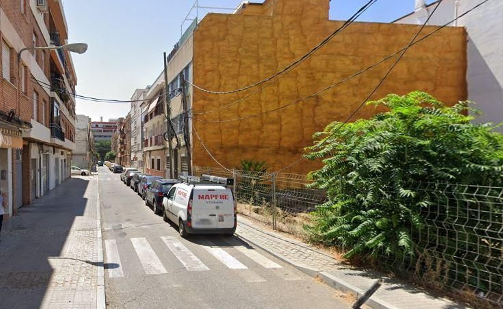 Una calle de Huerta de la Reina.