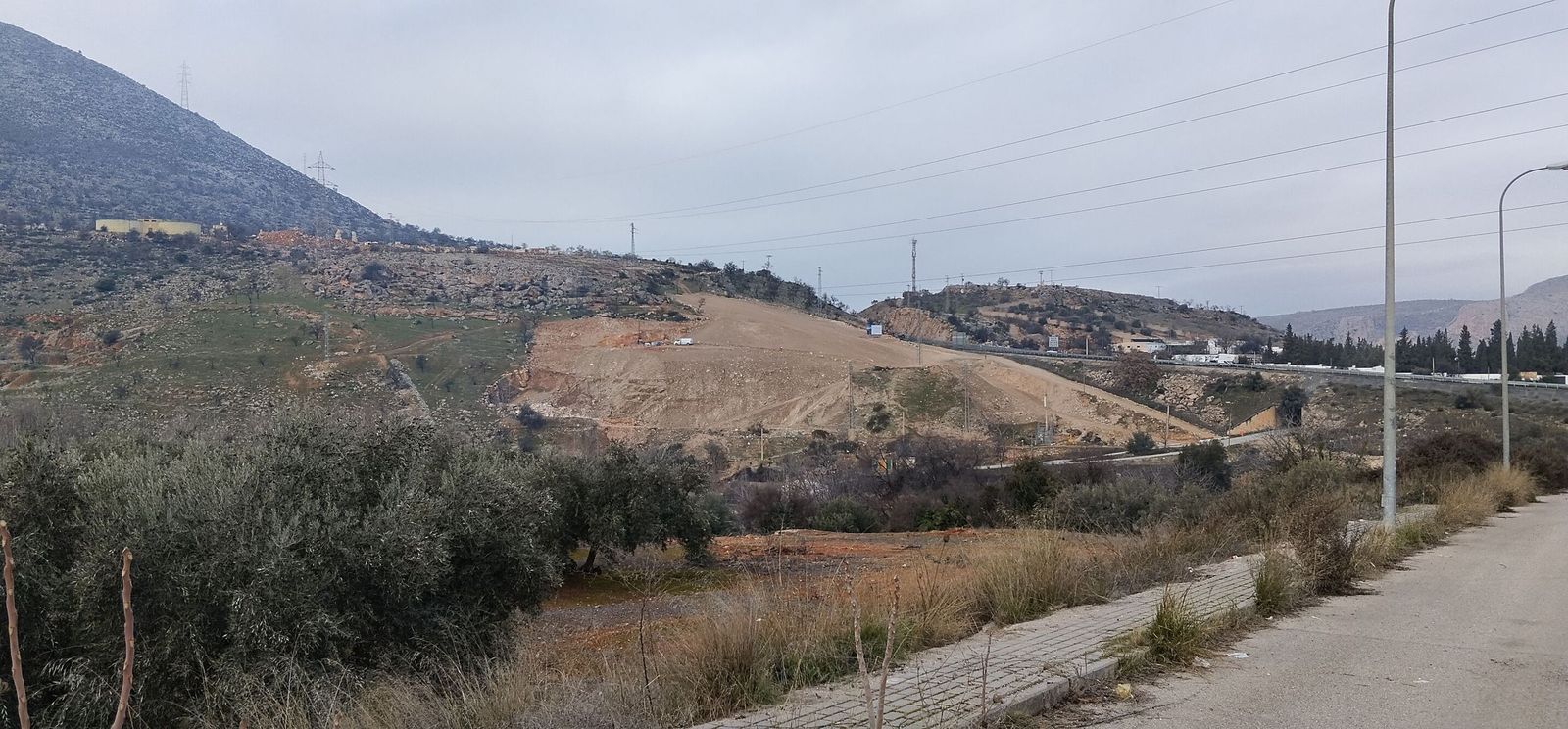 Obras en la Variante de Loja en el tramo A-92