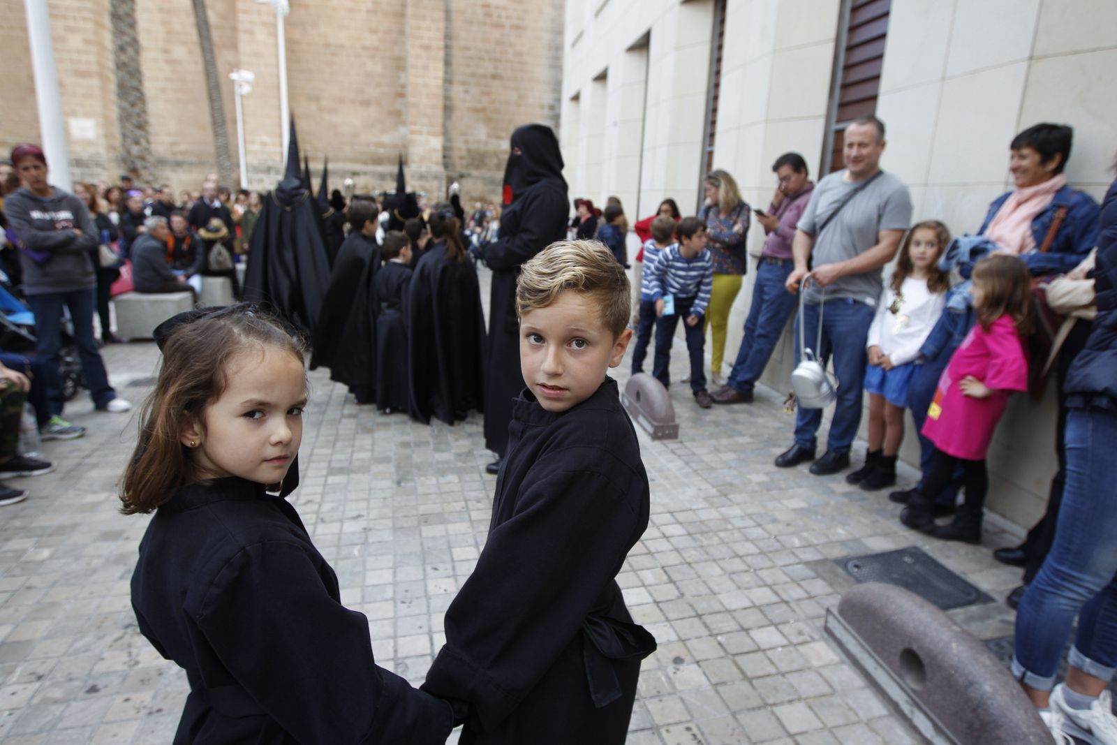 Imágenes de la Procesión del Entierro, Viernes Santo. Semana Santa Almería 2019