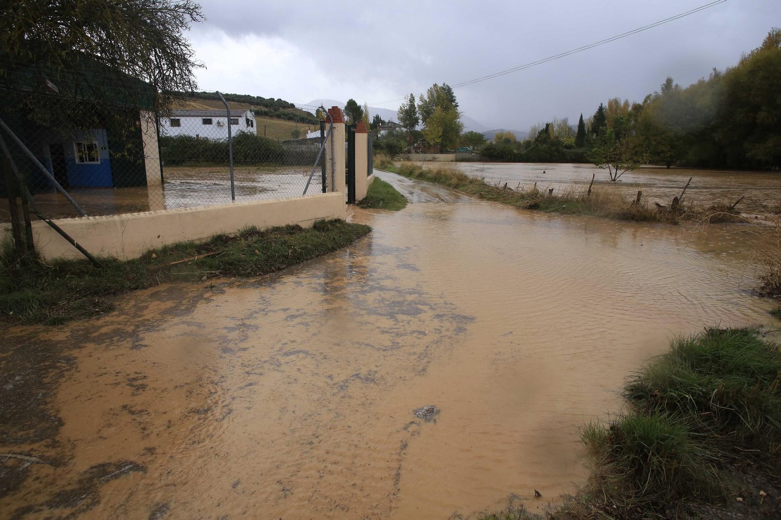 Las fotos de las inundaciones en Ronda