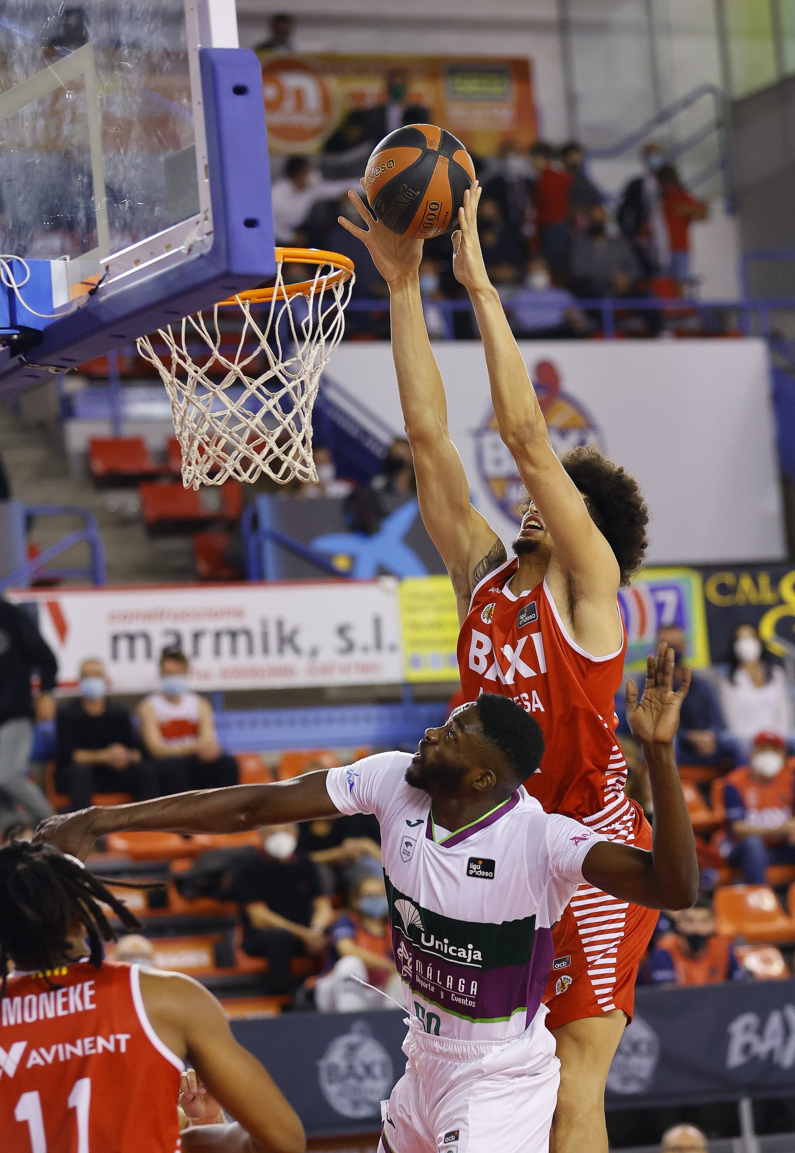 El Baxi Manresa-Unicaja, en fotos