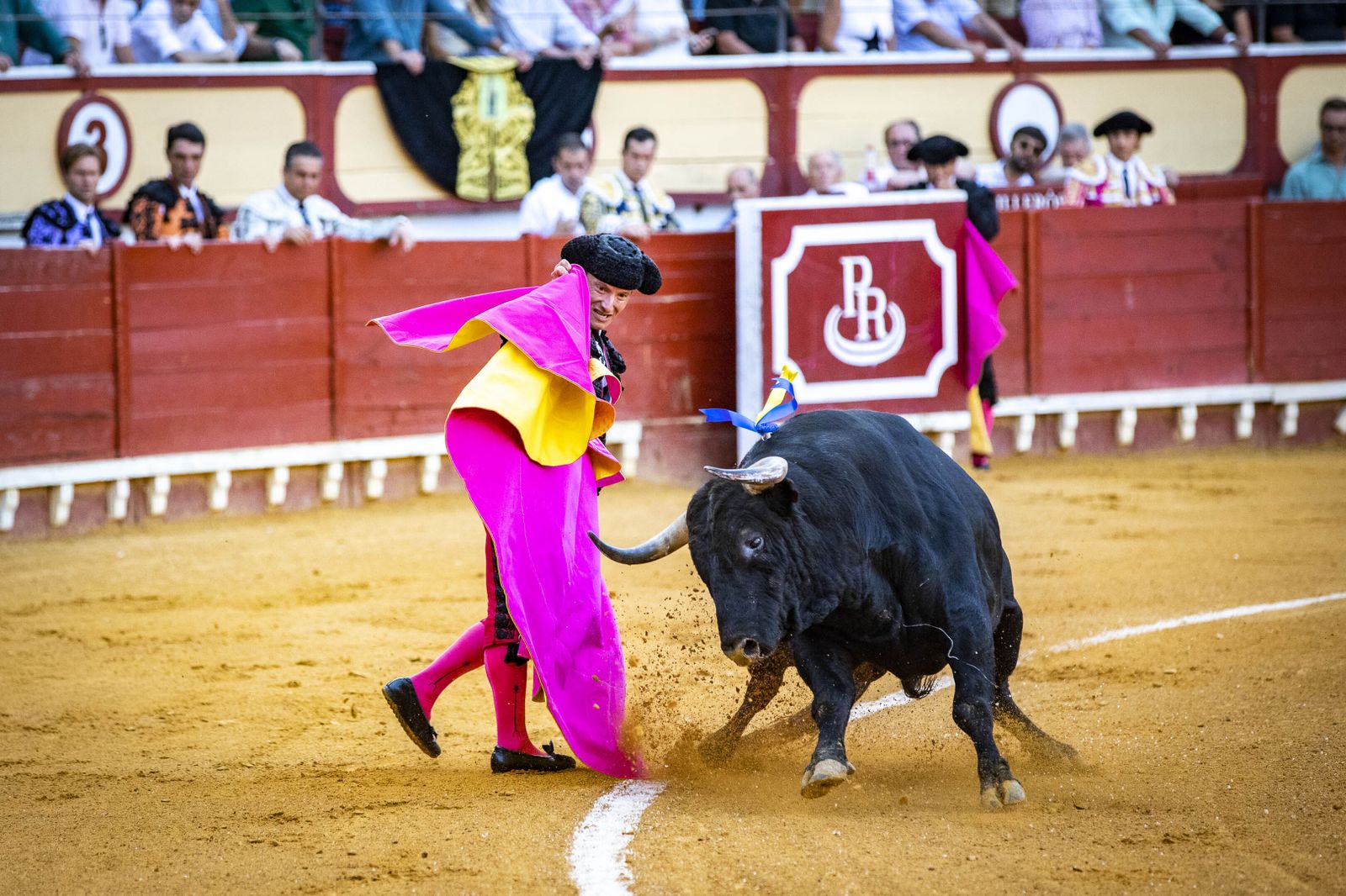 Diego Urdiales, Sebastián Castella y Daniel Luque, en la plaza de toros de El Puerto