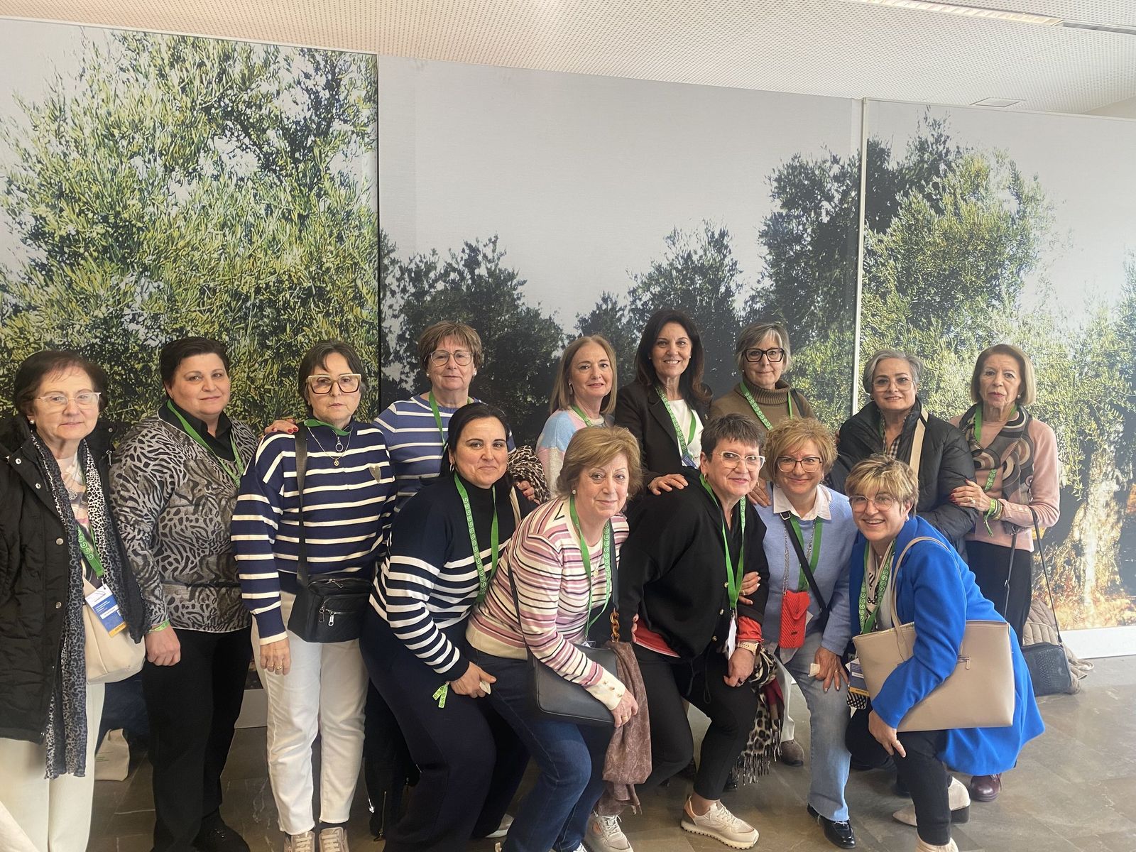 Familiares y profesionales de Almería en el Congreso Andaluz