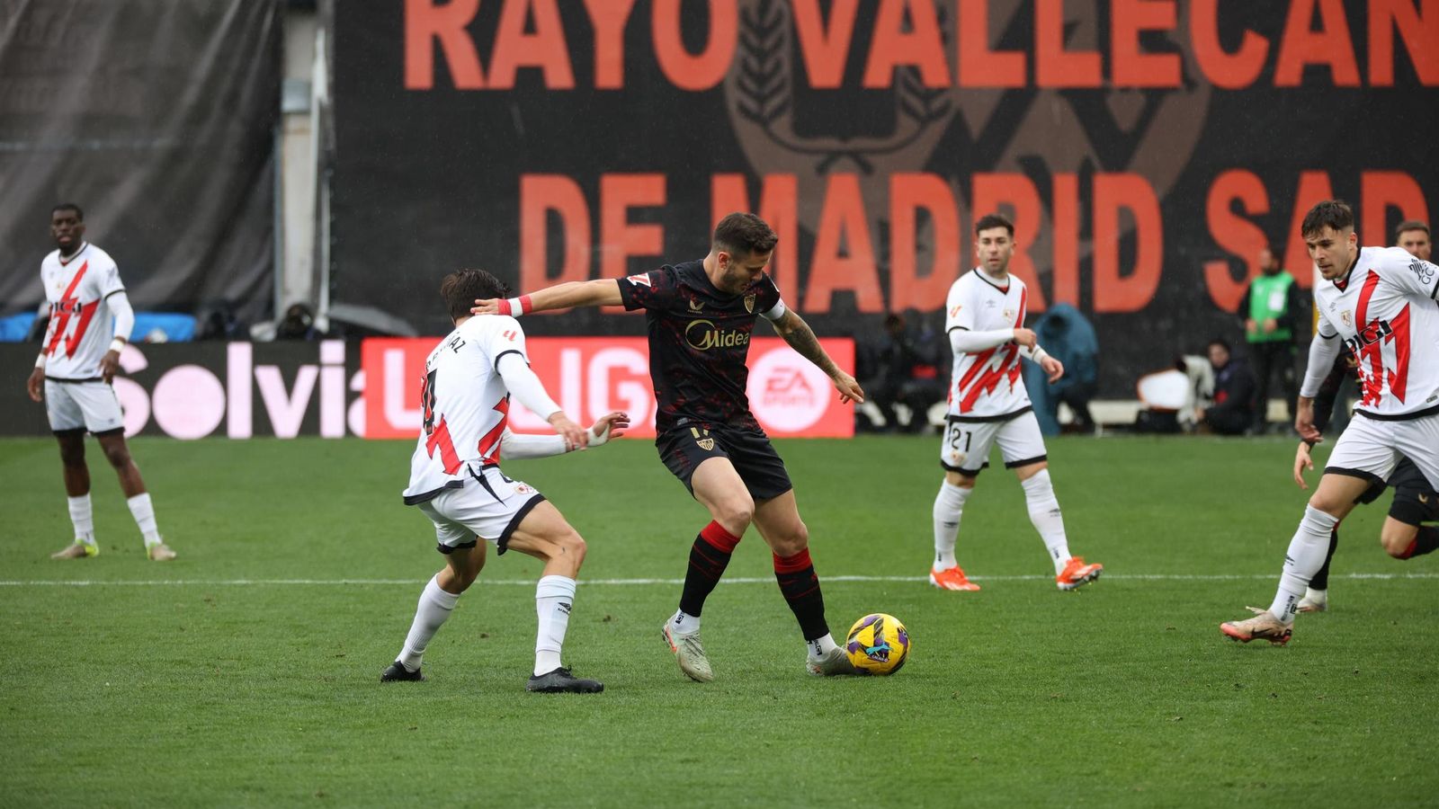 Rayo Vallecano -  Sevilla FC: todas las fotos del partido de Liga