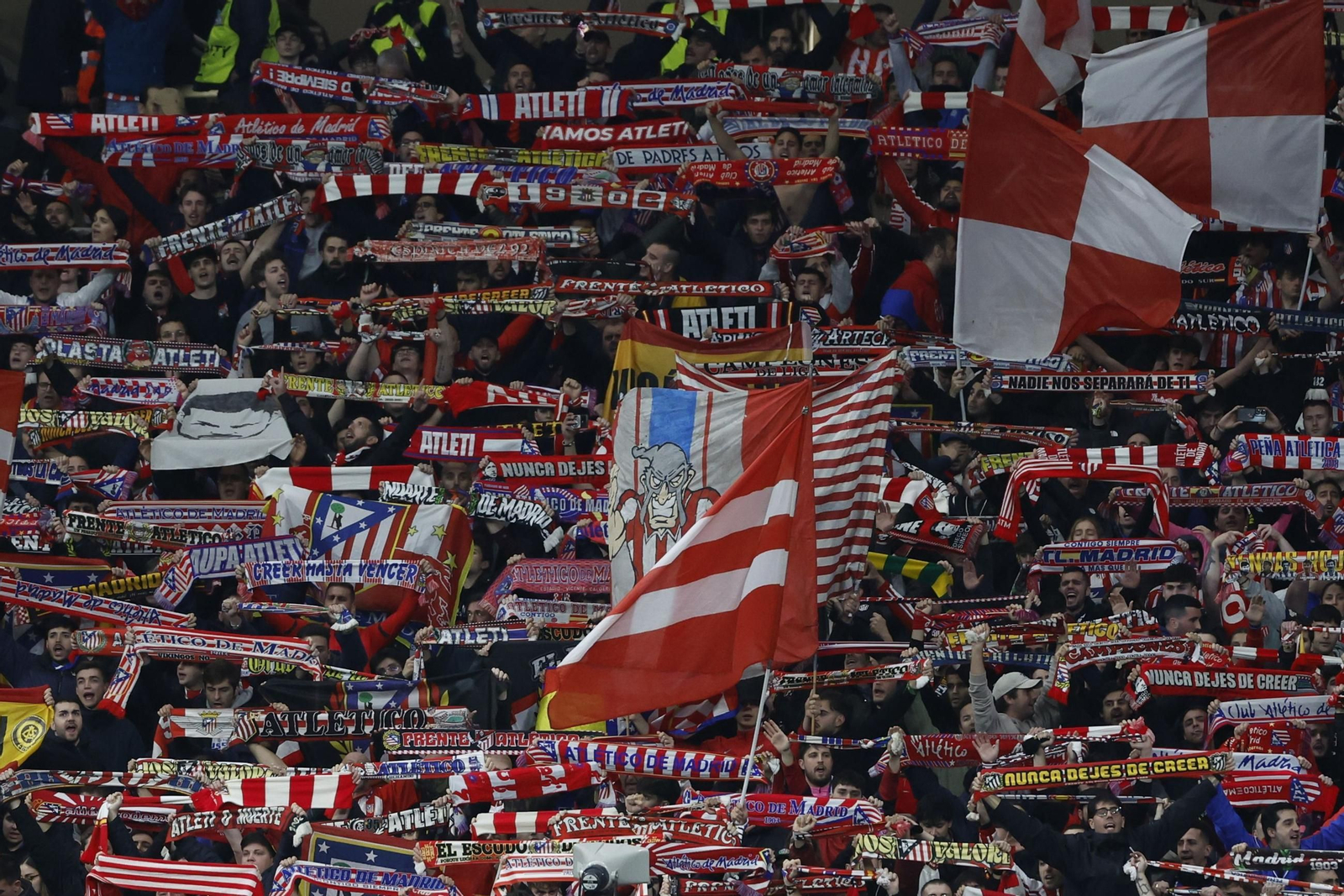 Las fotos del Atlético - Real Madrid