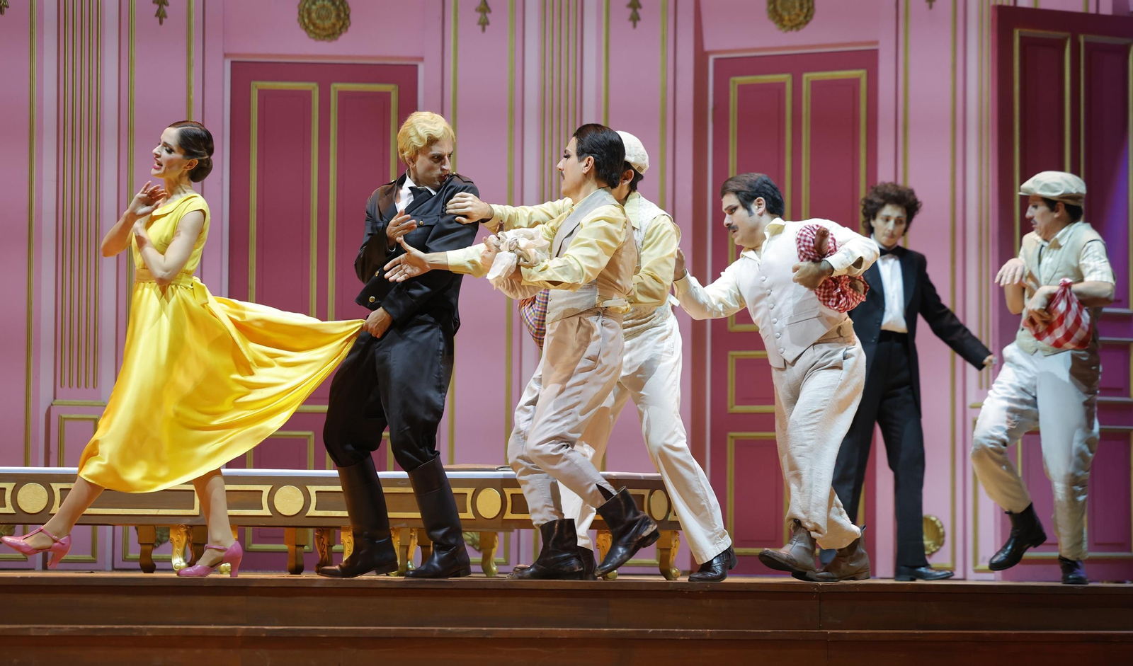 Ensayo general de la ópera 'Ariadne auf Naxos', todas las fotos