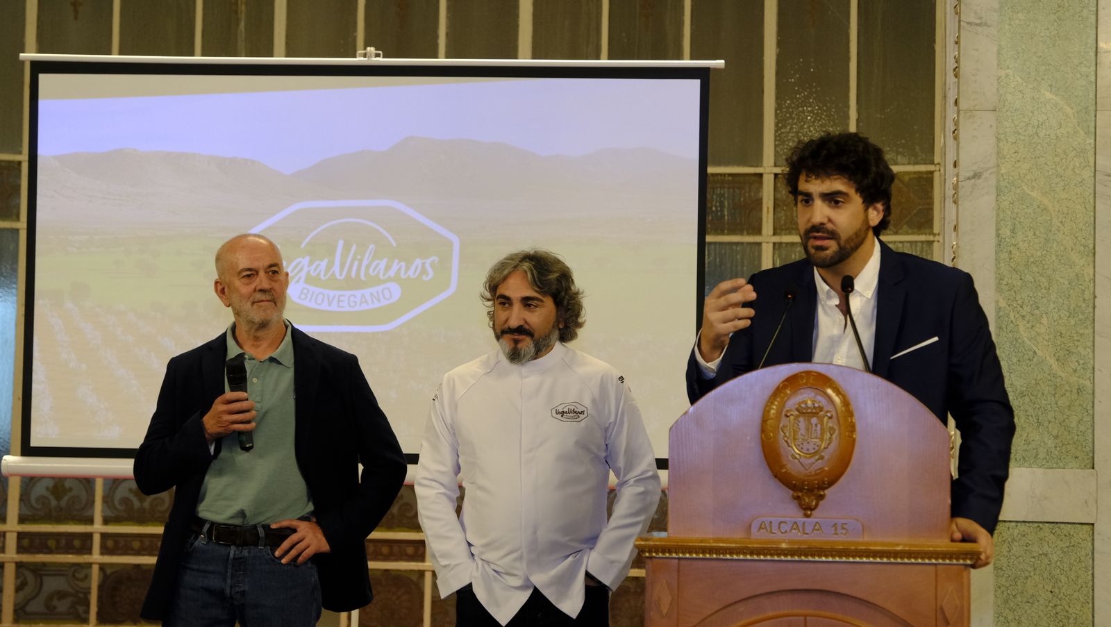 Imágenes de la presentación de la marca Vegavilanos en el Casino de Madrid