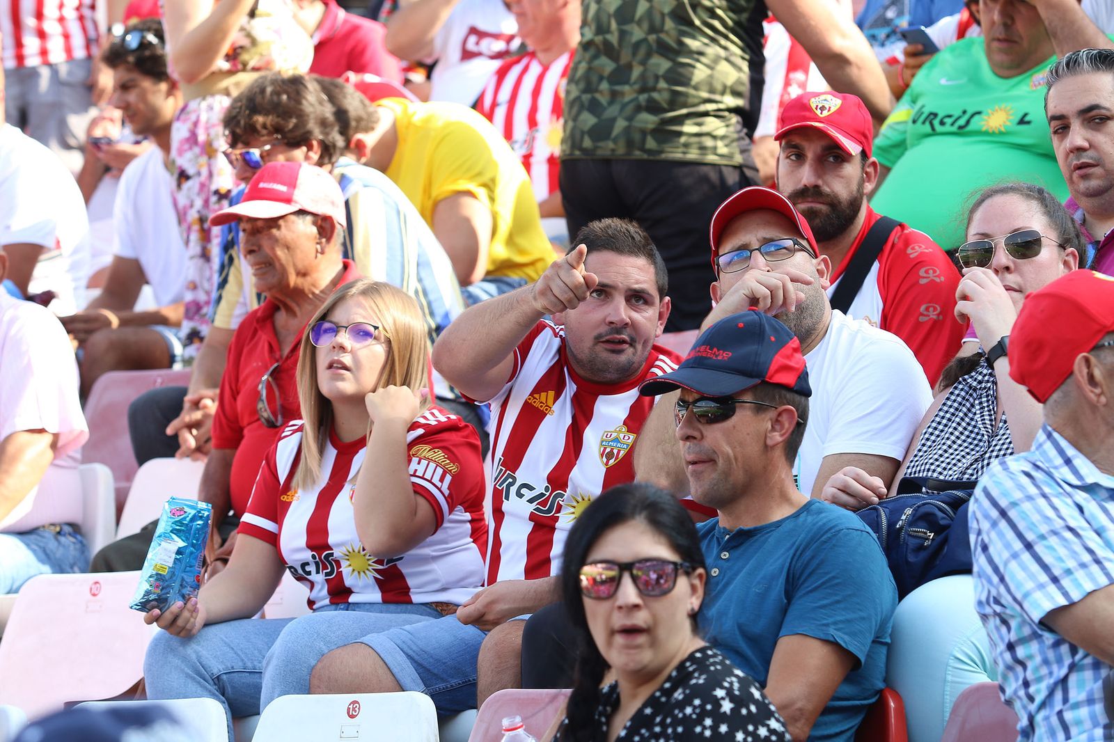 Las imágenes del UD ALMERÍA-CÁDIZ CF