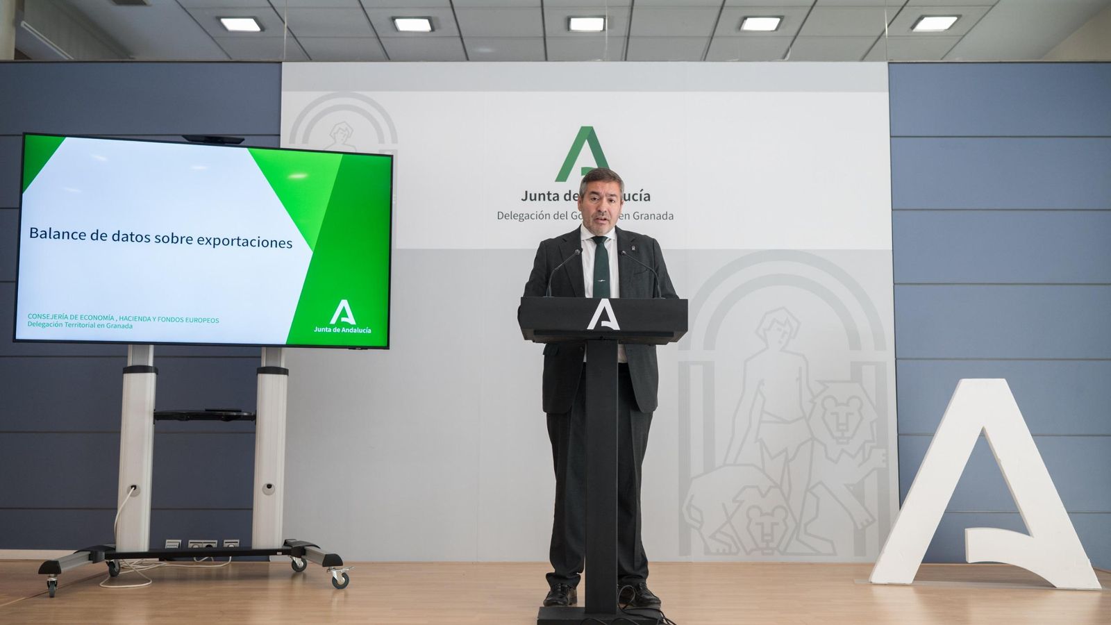 El delegado territorial de Economía, Hacienda y Fondos Europeos y Política Industrial y Energía, Gumersindo Fernández