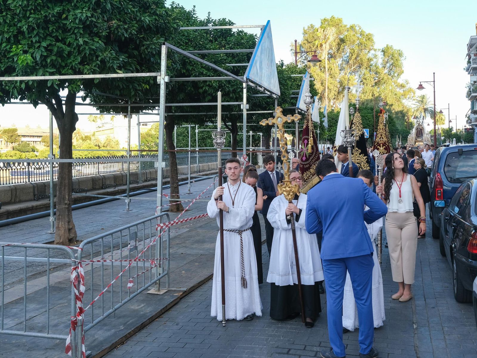 Procesión Virgen del Carmen de Santa Ana y Virgen del Carmen de San Leandro