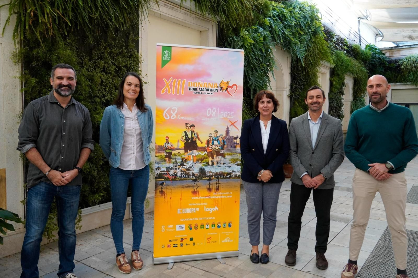 Presentación del Doñana Trail Marathon. Presentación del Doñana Trail Marathon.