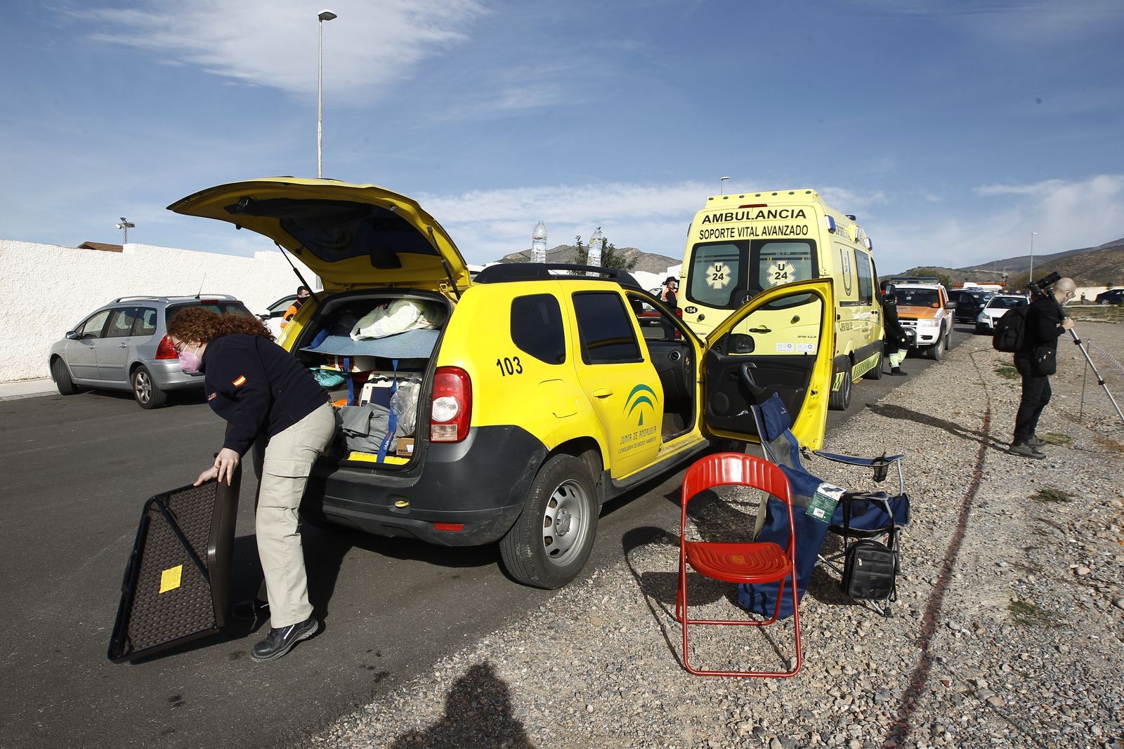 Fotogalería incendio forestal de Castala, Berja y Dalías.