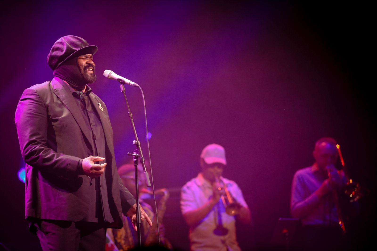 Gregory Porter durante un concierto en el Royal Albert Hall