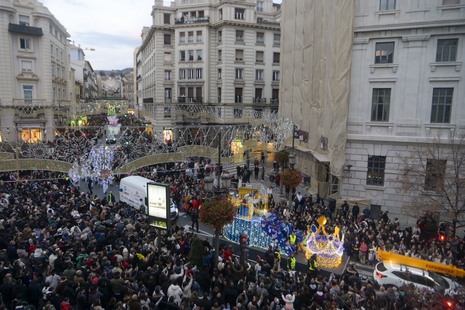 Cabalgata de los Reyes Magos de 2025 en Granada