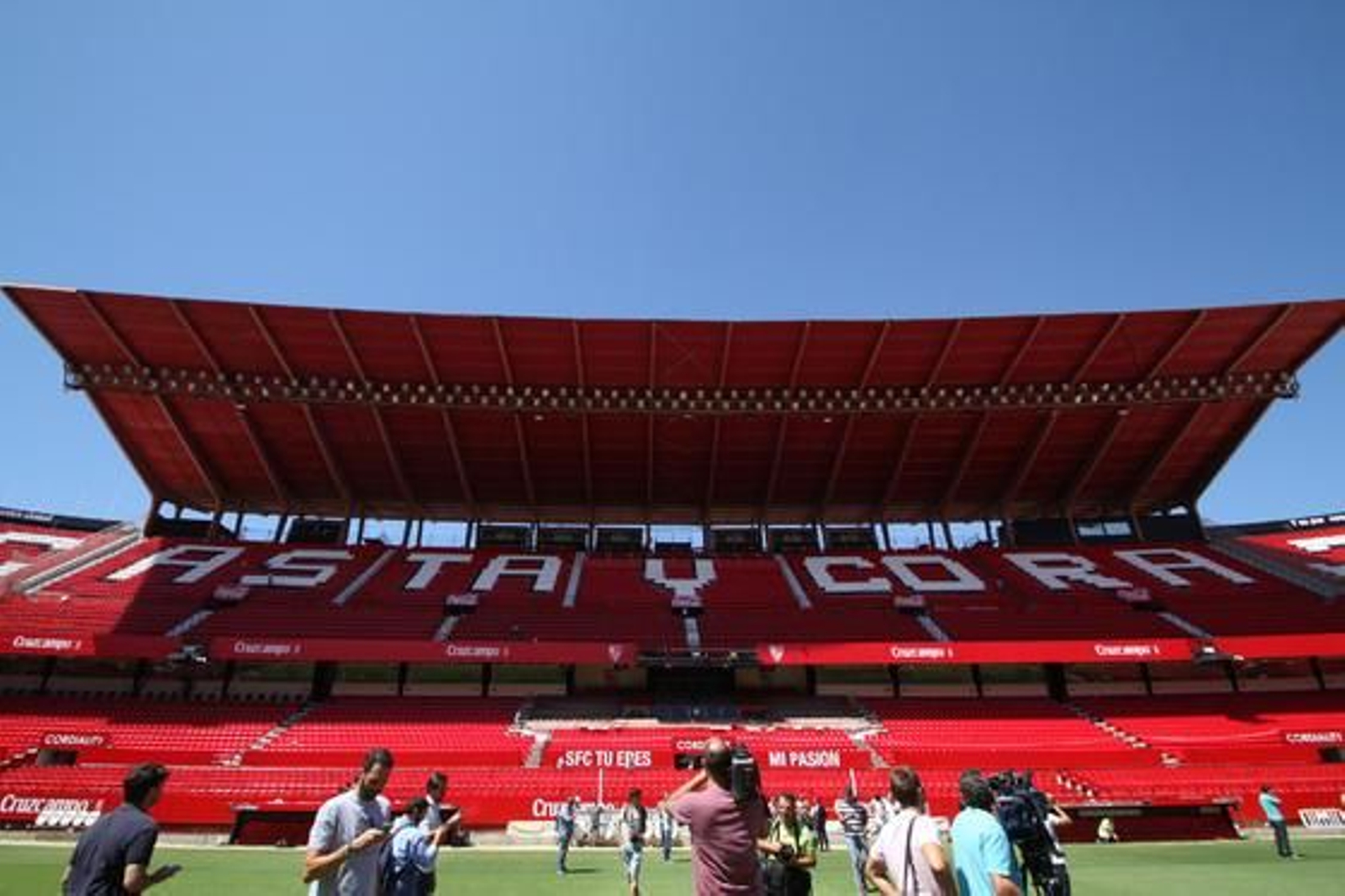 La nueva grada del Sánchez-Pizjuán

Foto: Belén Vargas